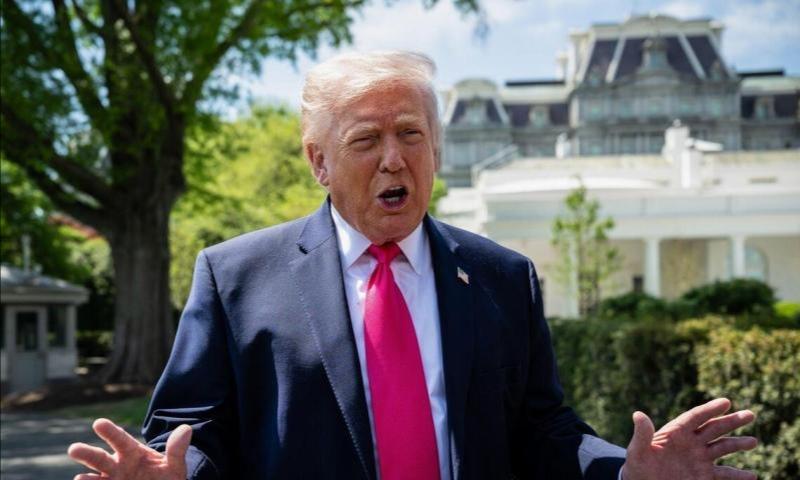 特朗普称伊朗同意交出浓缩铀 美伊周末或再次面谈

4月16日，特朗普称美伊本周末