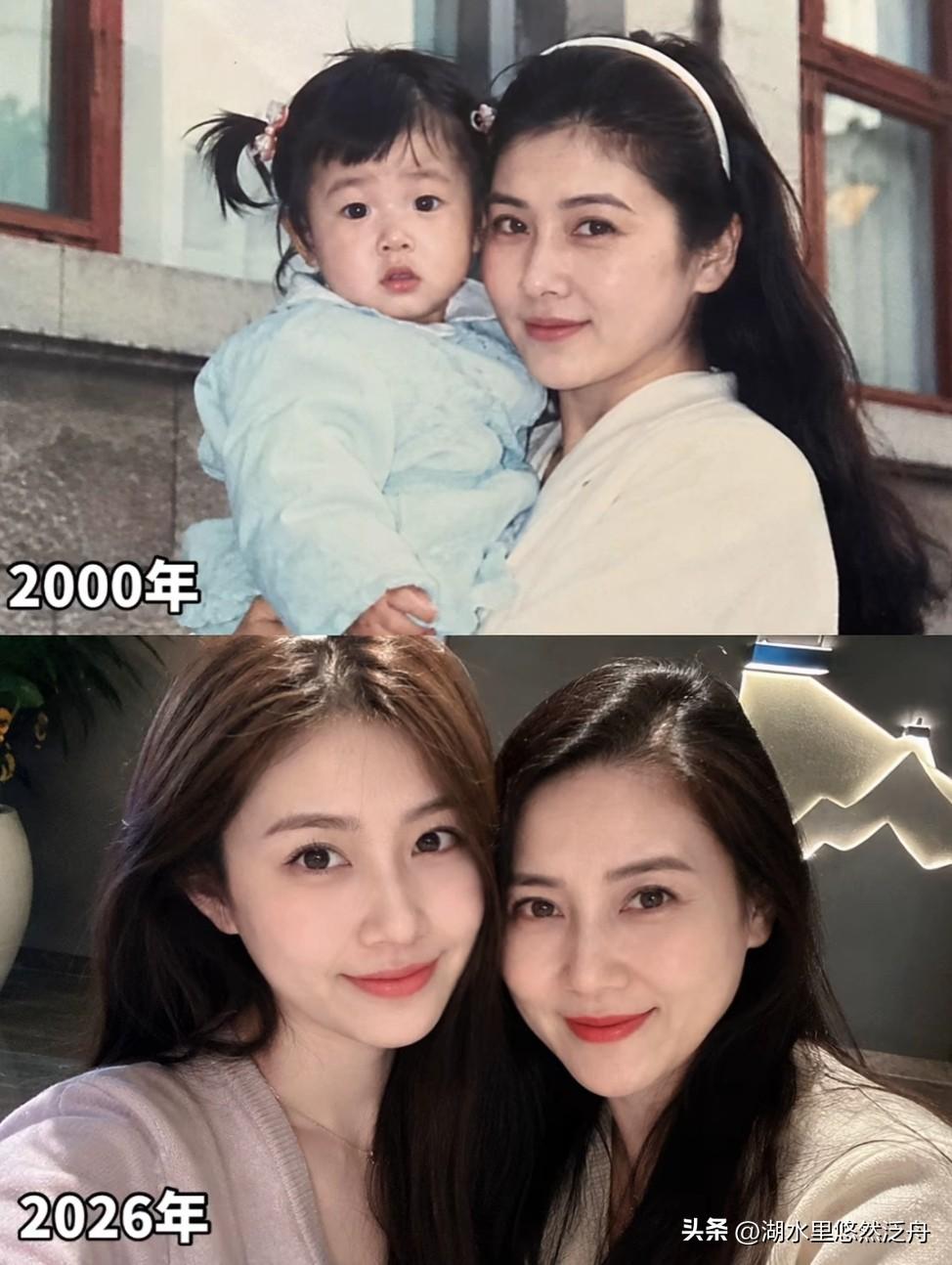 女儿是妈妈的翻版