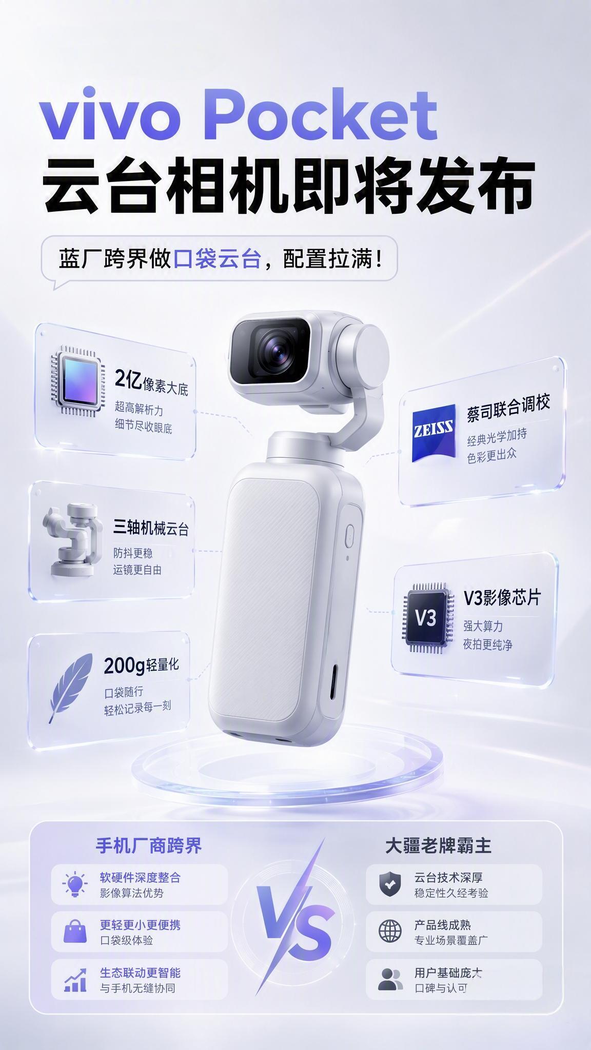 还有个重要信息，vivo要出云台相机了！
