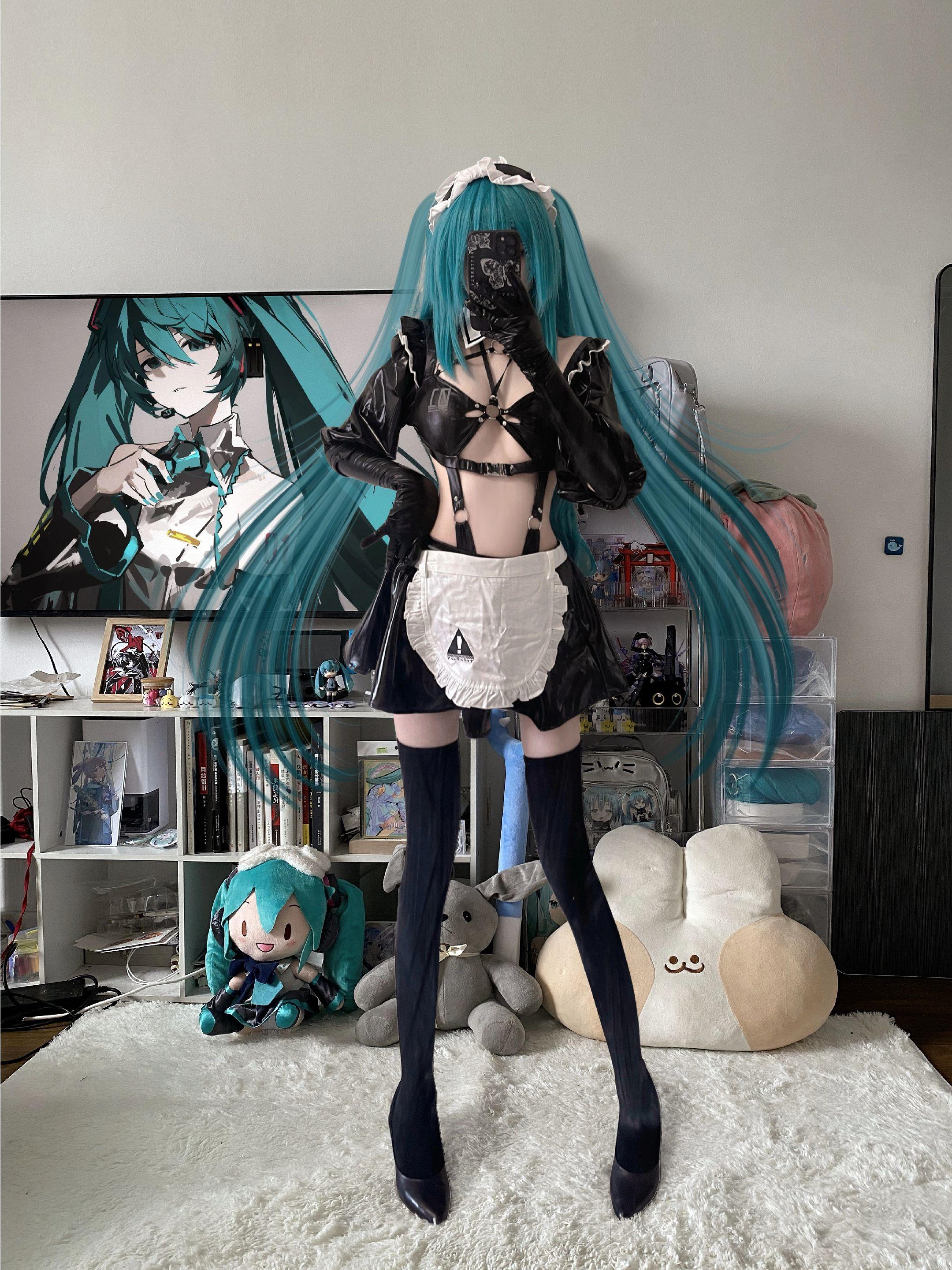 战斗女仆形态的miku