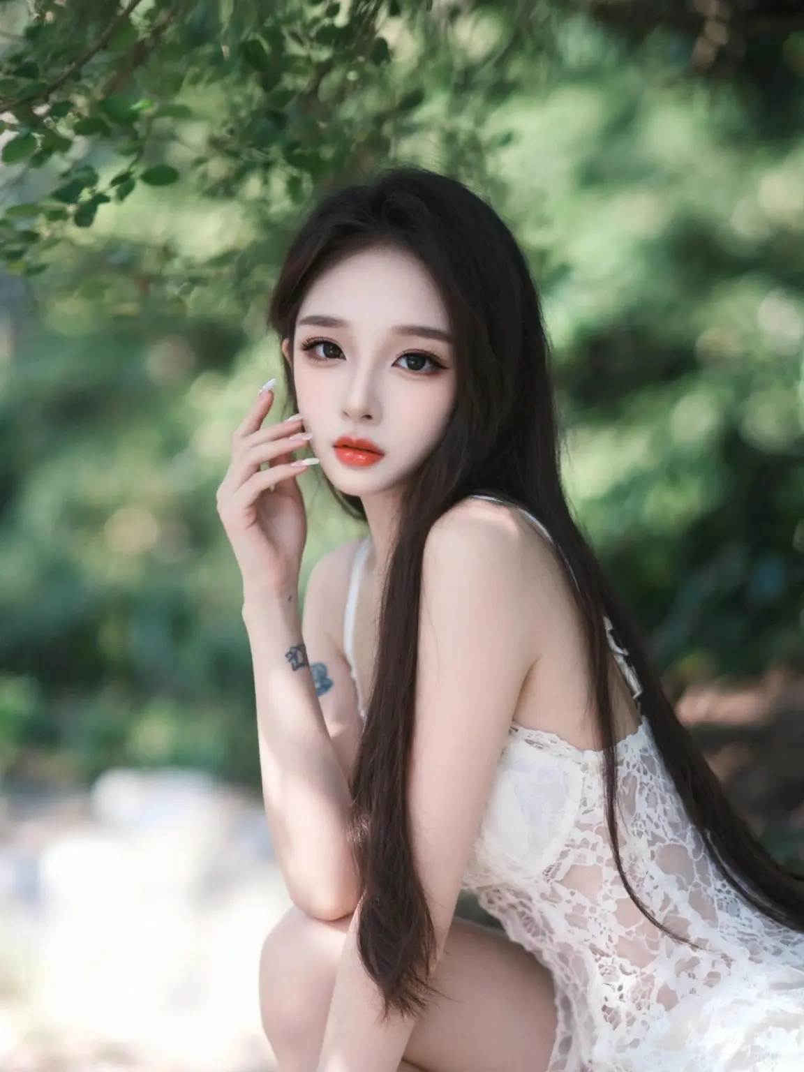 森系高级感 森系纯欲拍 纯欲森林 森系女友穿搭 森系纯欲风