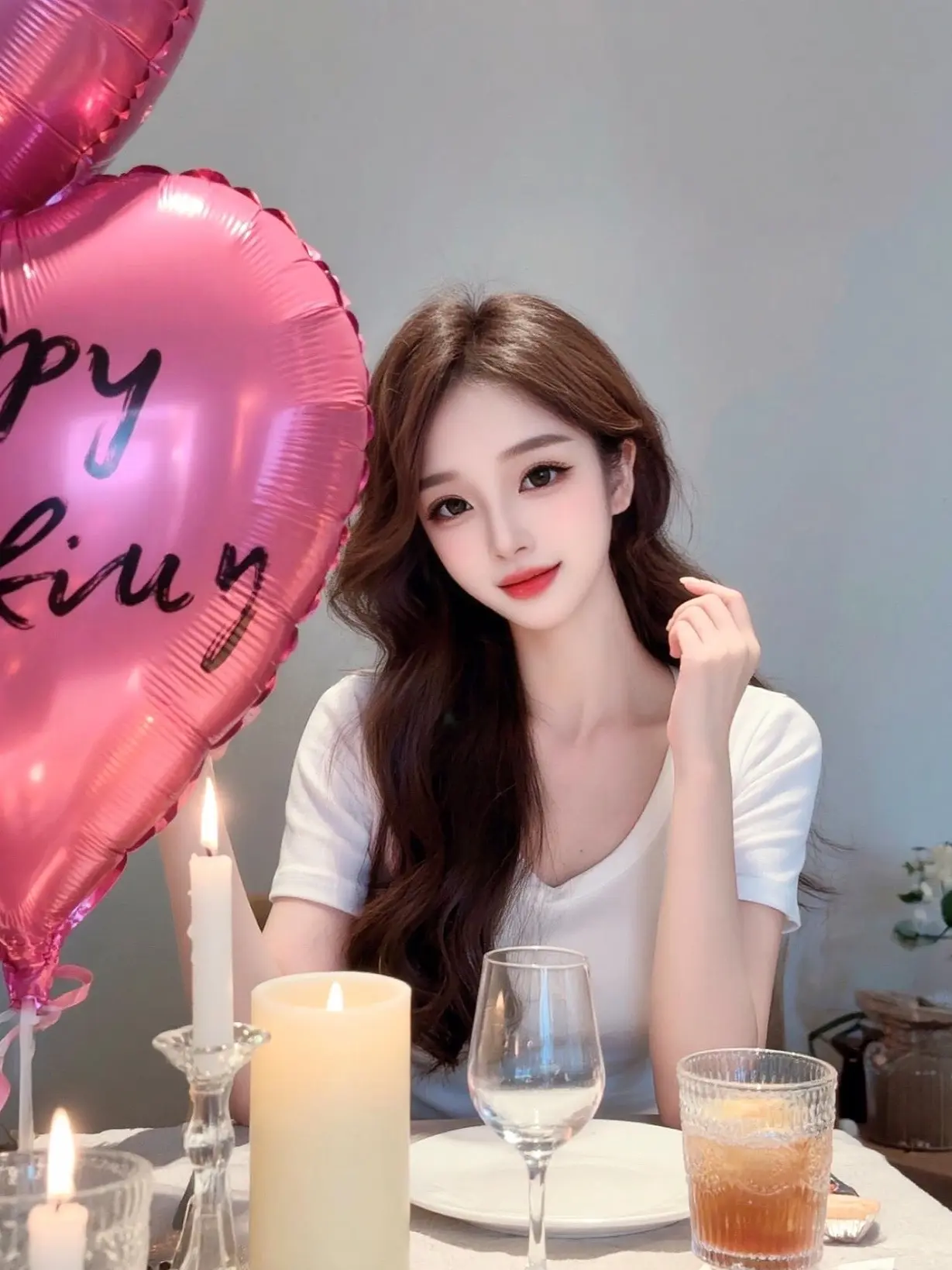 心动女孩 ins美女分享 甜美女孩蛋糕 甜美室内氛围 甜系女孩的仪式感