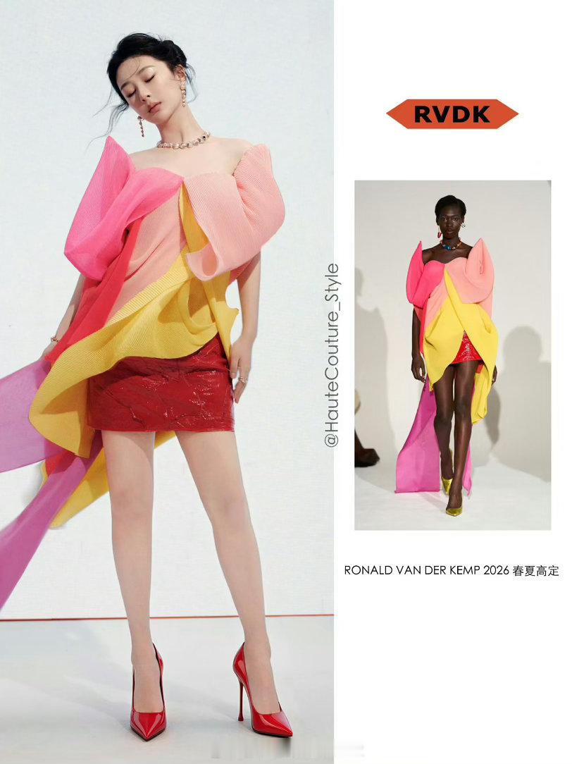 VOGUE明星出图窝紫今天vogue这两套衣服在干嘛？？？？ ​​​