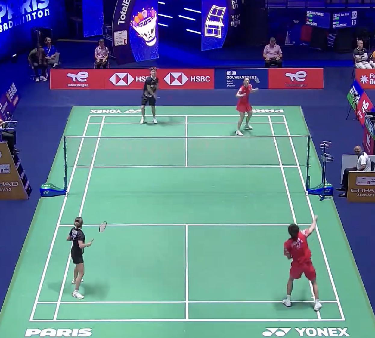 蒋振邦/魏雅欣🇨🇳 vs 🏴󠁧󠁢󠁥󠁮󠁧󠁿亨明/埃斯特尔，比赛马