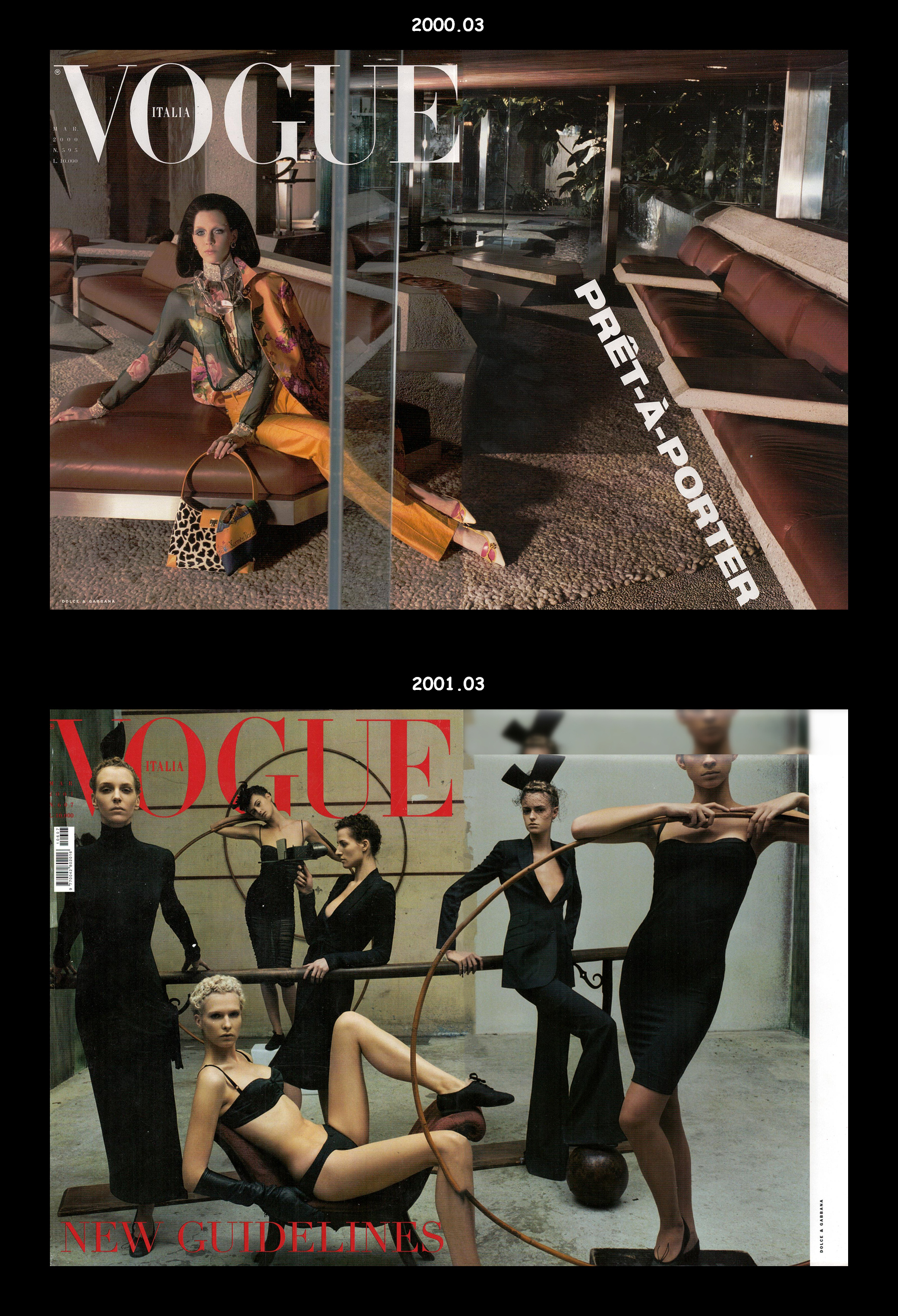 【专题】  — —  VOGUE Italia 历年三月刊封面集 意大利 VOG