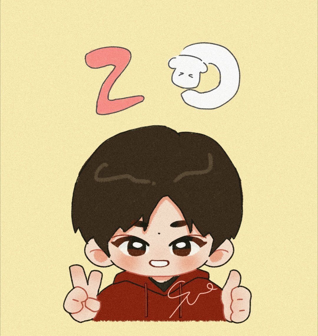 ✌🏻👊🏻✌🏻️👍🏻元旦快乐四字 易烊千玺 yyqx 四字弟弟