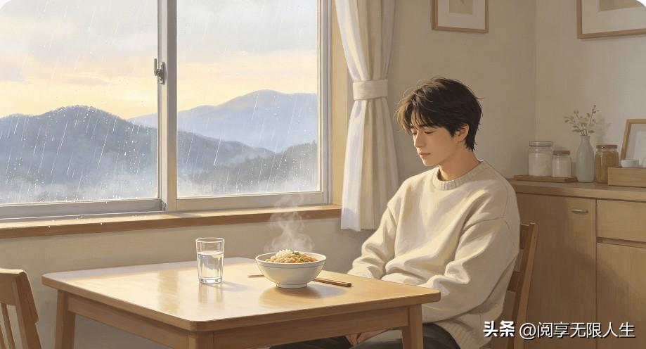苏岑有一句话直击人心：
“越遇到难关，越要大碗吃饭、把觉睡足。只有这样，才有后劲