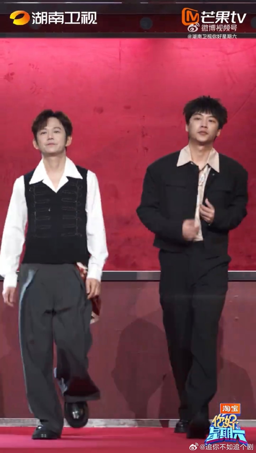 好六全员callback张凌赫橱窗模特转场你好星期六 可爱又帅气，callbac