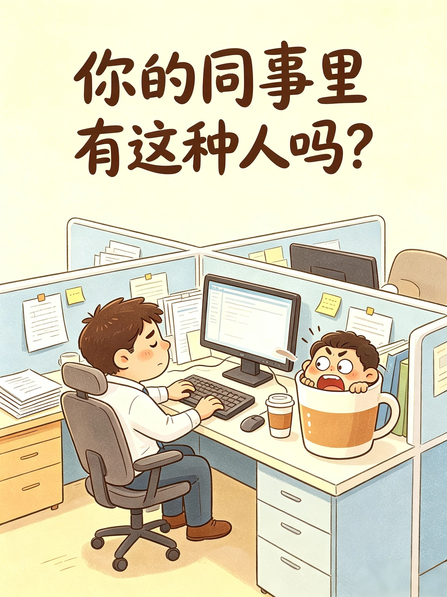 你的同事里有这种人吗？上班终日晃悠悠厕所抽烟不停溜半点实事不肯做张嘴就喊累到头遇