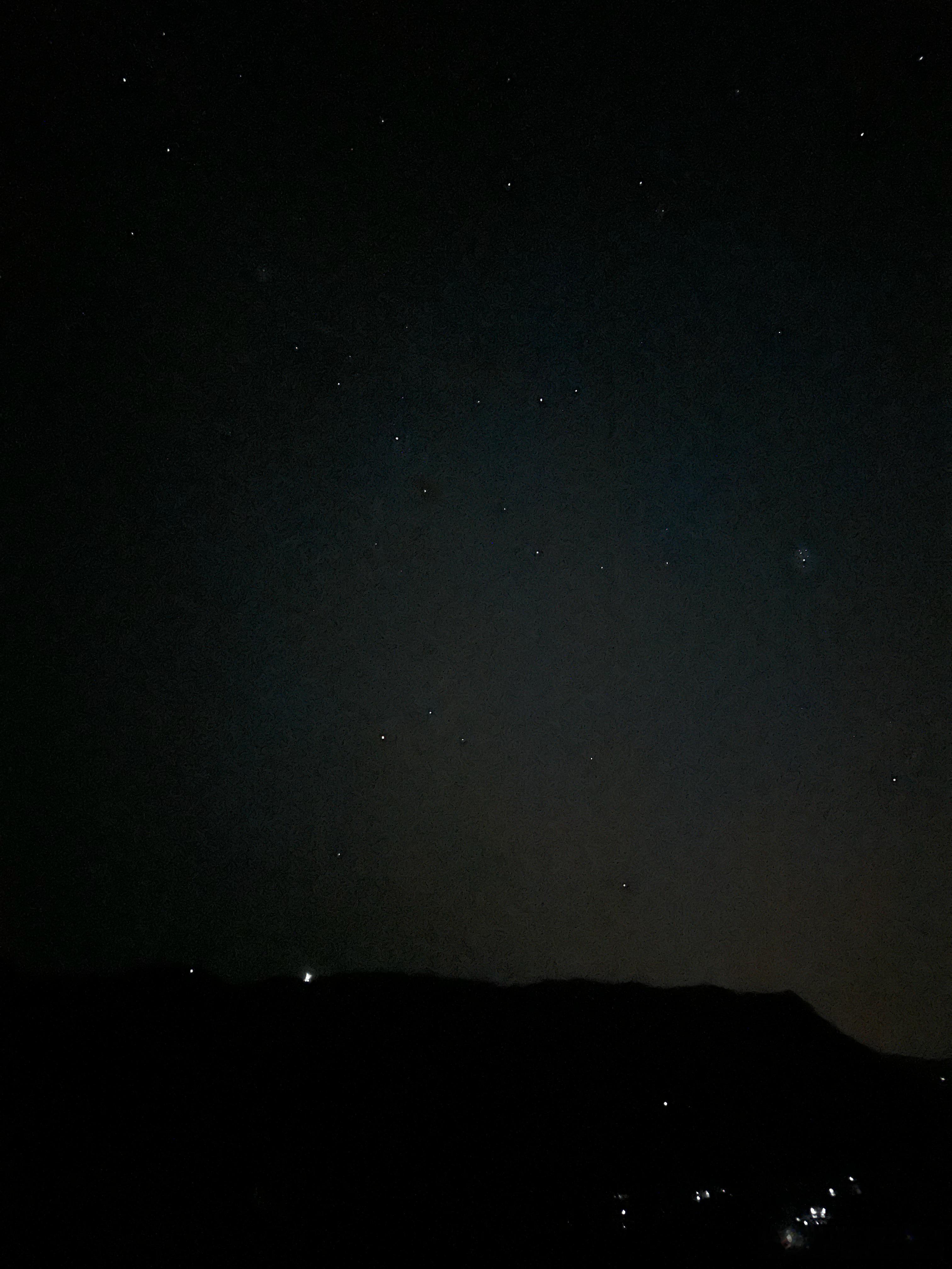昨晚的星空🌌  ​​​