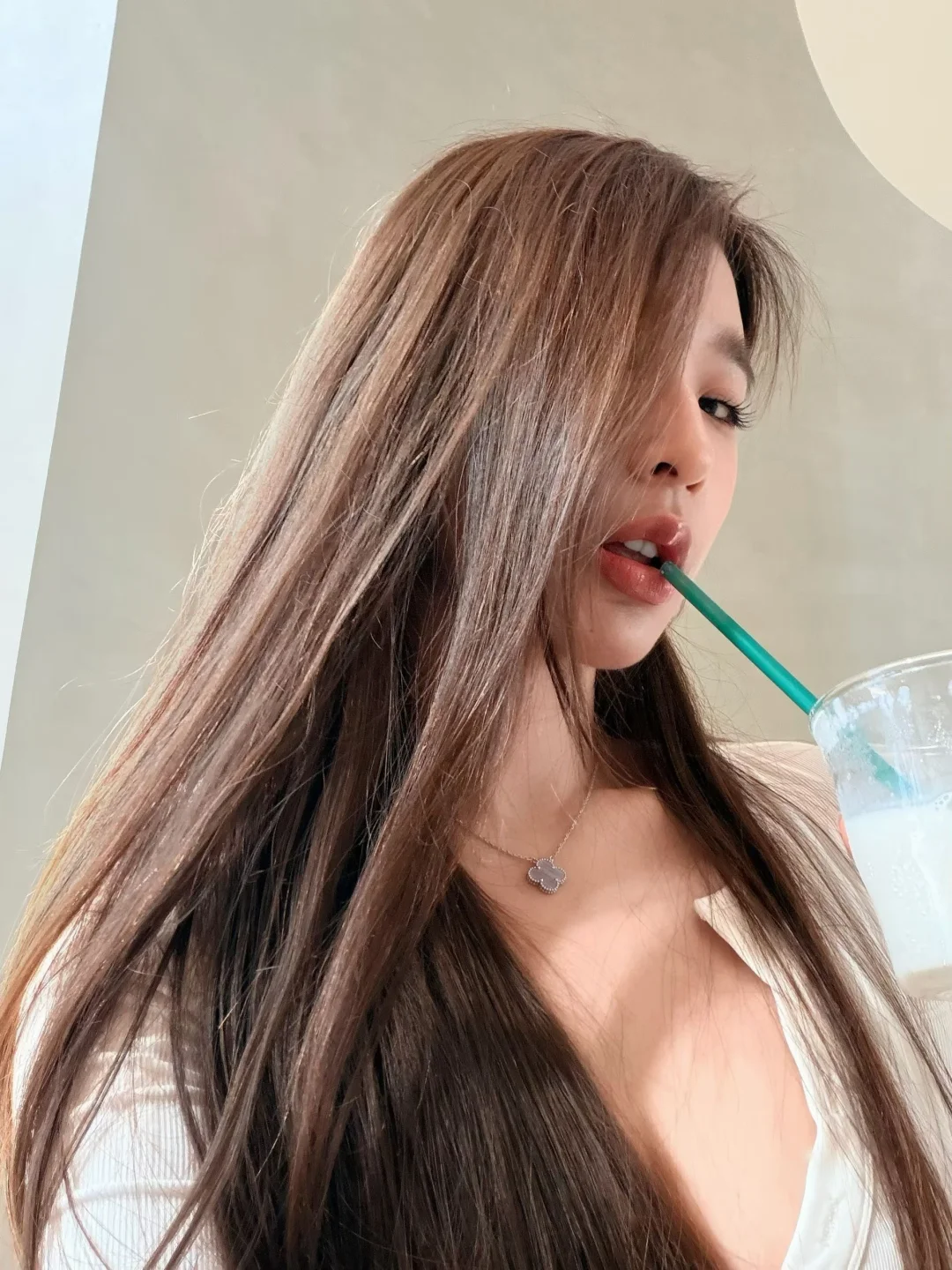 好喜欢现在的发色