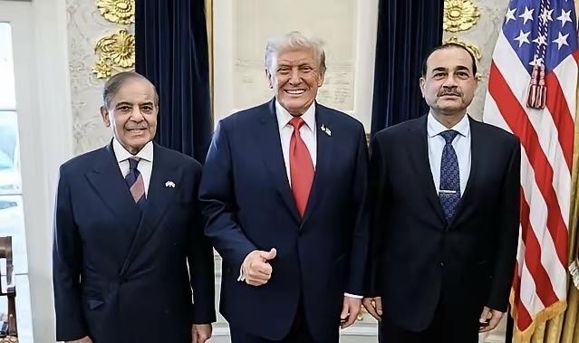 关键时刻，还是巴基斯坦[笑哭]
巴基斯坦陆军元帅穆尼尔与美国总统特朗普通电话。穆