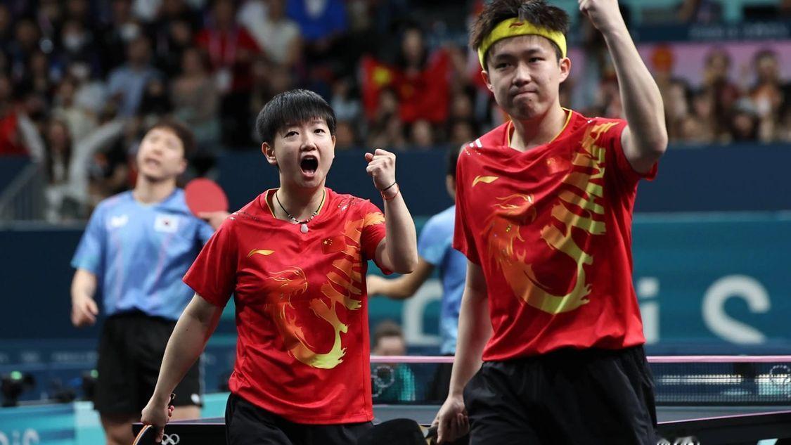 2025乒乓球成都混合团体世界杯，第二阶段循环赛！
中国队8-0克罗地亚队
韩国