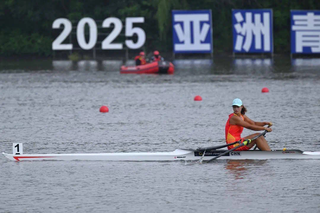8月28日至31日，2025年亚洲青年赛艇锦标赛在沈阳浑河中心水域举行，来自亚洲