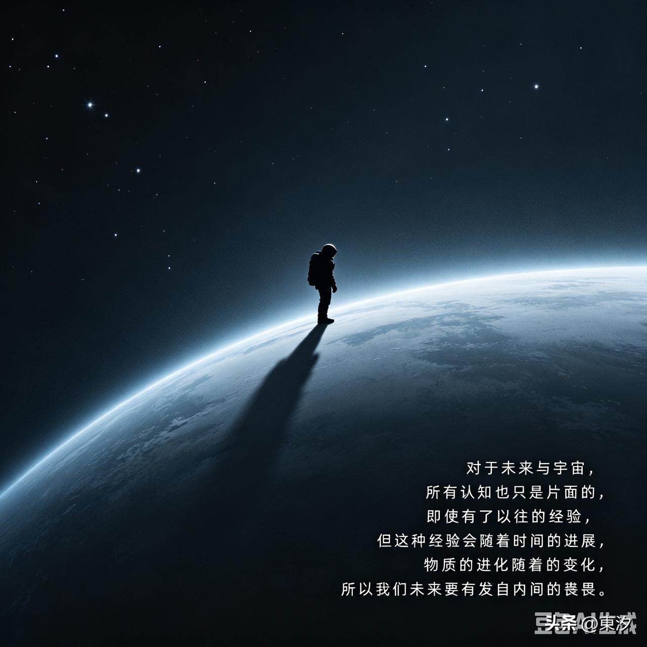 面对浩瀚宇宙与未知未来，一切认知皆为片面。
纵然有历史经验作为参考，它亦会随时间