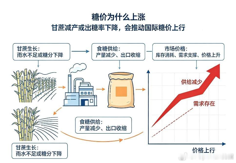 厄尔尼诺让糖价起飞了很多人听说厄尔尼诺来临，糖价就容易上涨，不少人疑惑，太平洋海