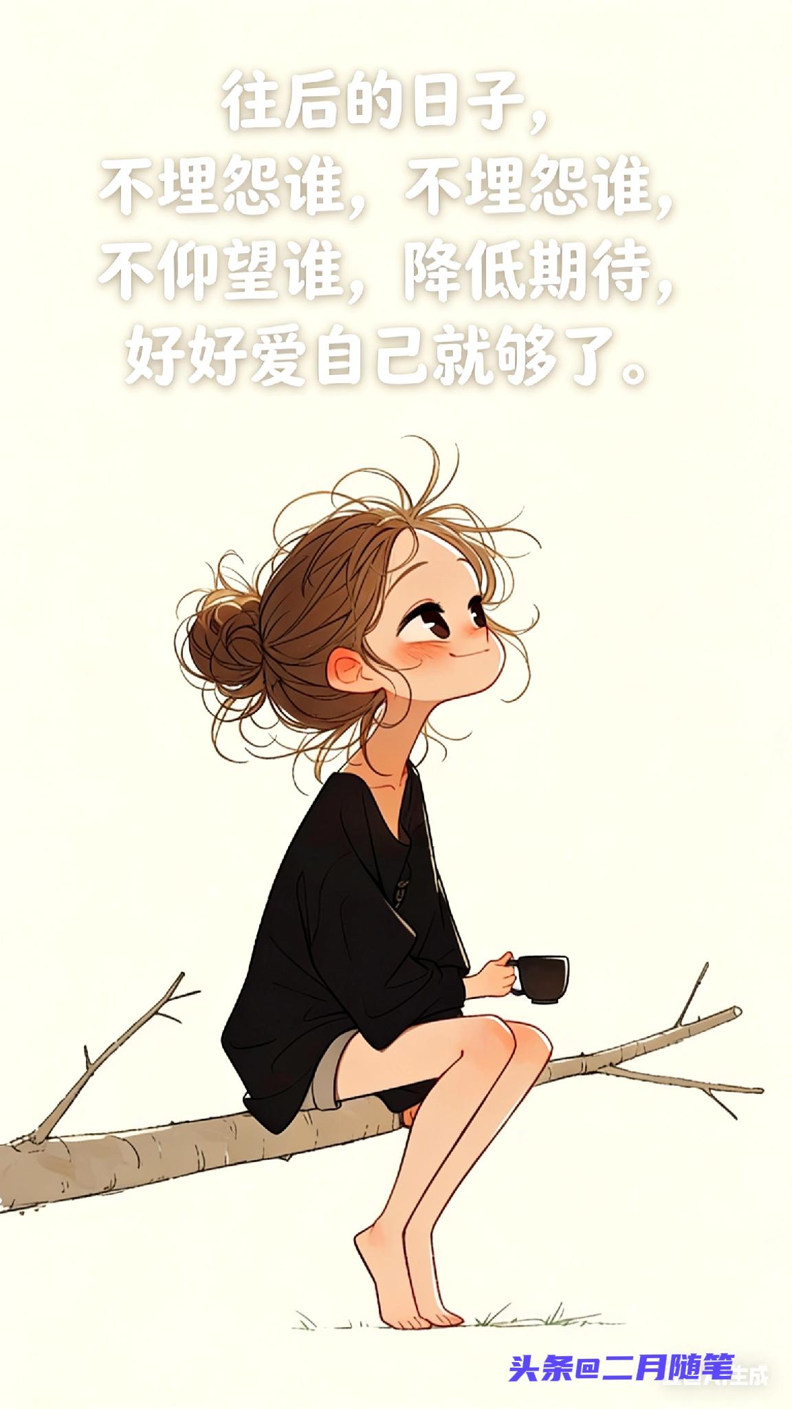 新的一年里，
不慌不忙，
不急不躁，
好好赚钱，
好好生活。

不纠结过去得失，