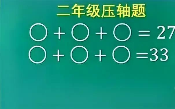 大学生家长，竟然来挑战二年级的压轴题目，结果也没有做出来，真的拍拍打脸了，你说现