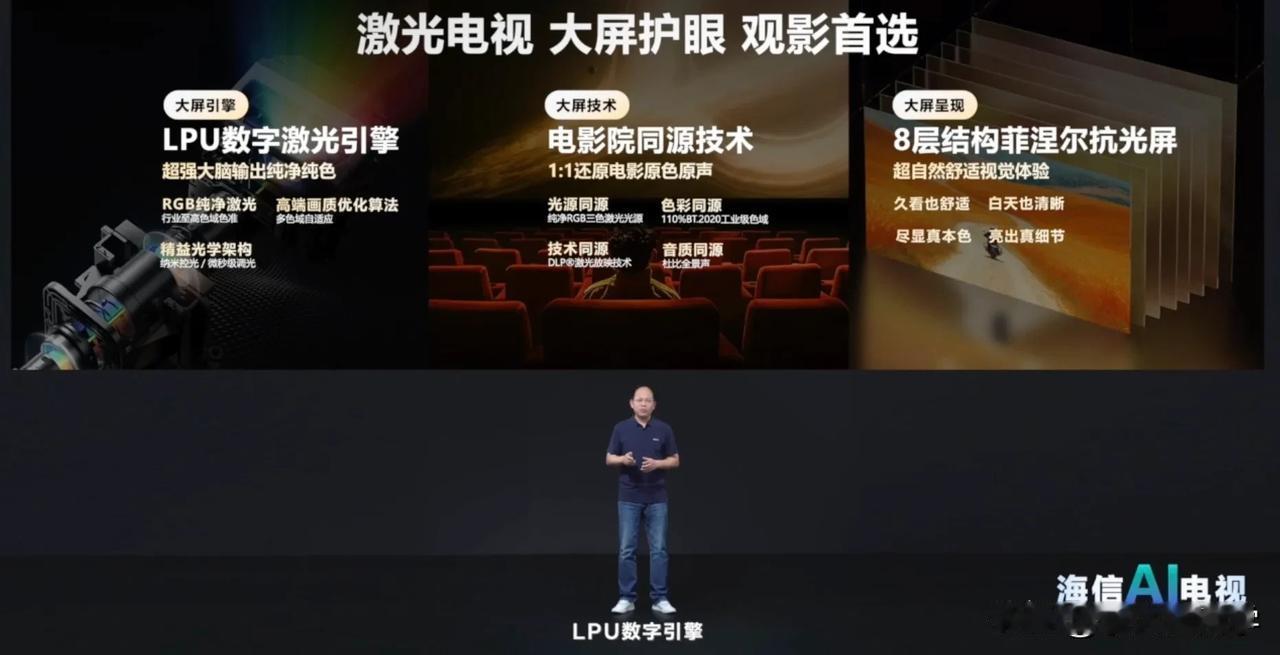 海信刚刚发布了全新的 E7N ULED 超画质 Mini LED 电视，分区控制