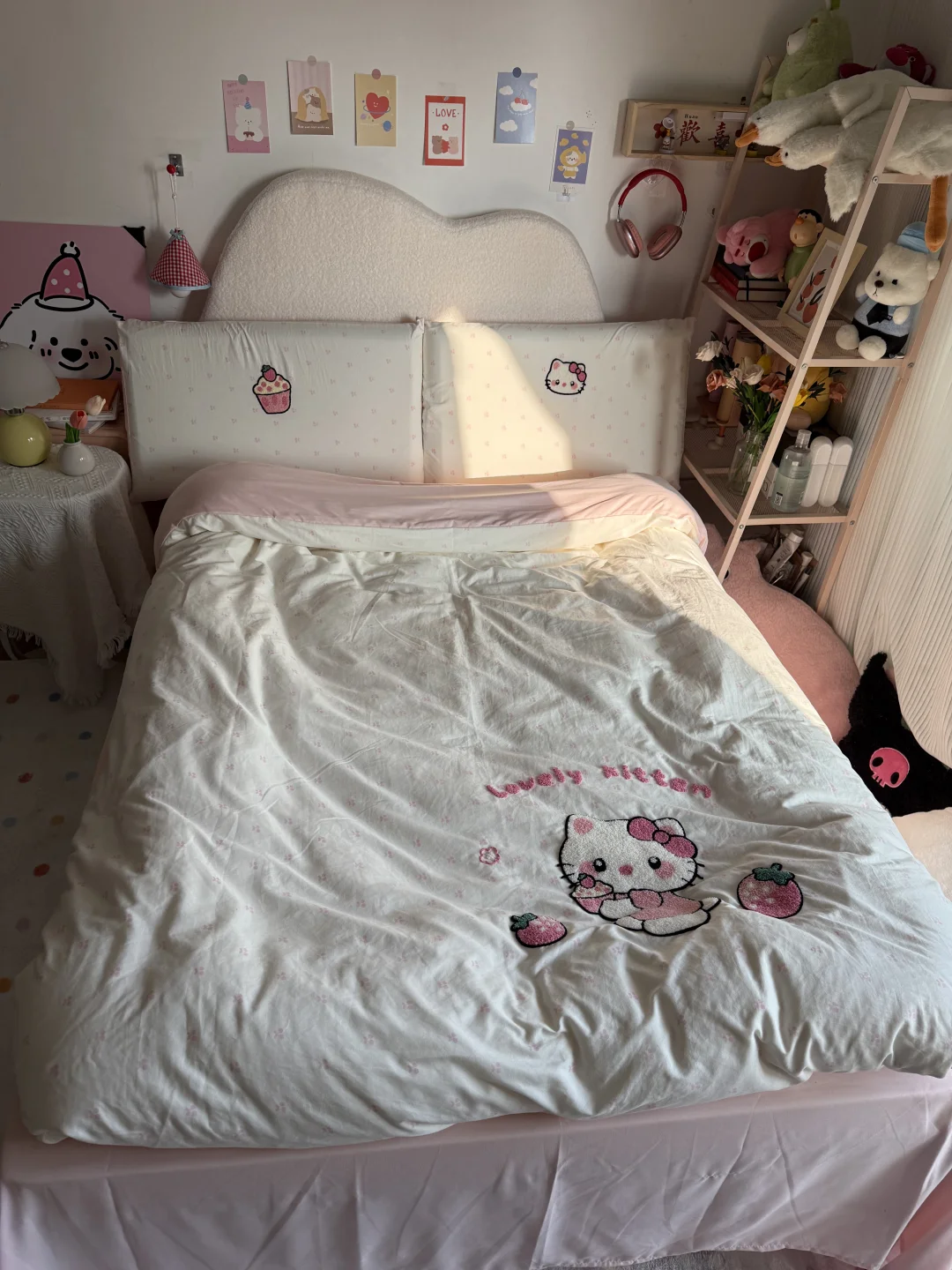 甜到心巴里的卧室…