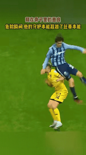 竞技场上不只追求冷冰冰的成绩，危险瞬间也有温情。