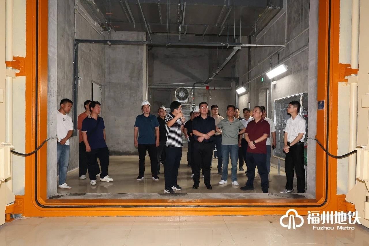 福州地铁资讯【福州地铁6号线东调段人防工程通过竣工验收 6号线运行时刻有变化】5