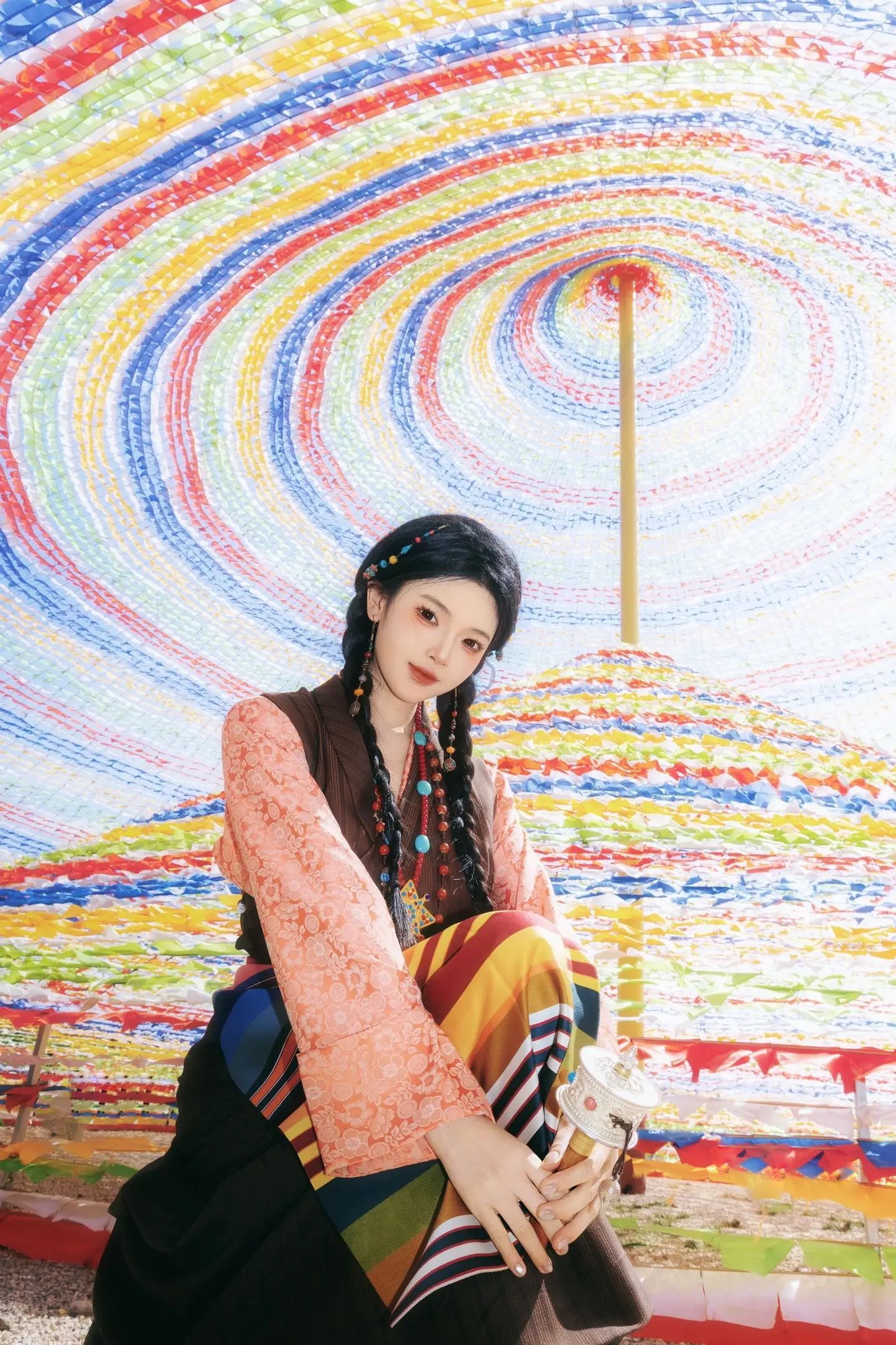 风不息 幡不息 愿力不息｜丽江藏服写真⛰️ 在丽江📍我拍到了人生第一...