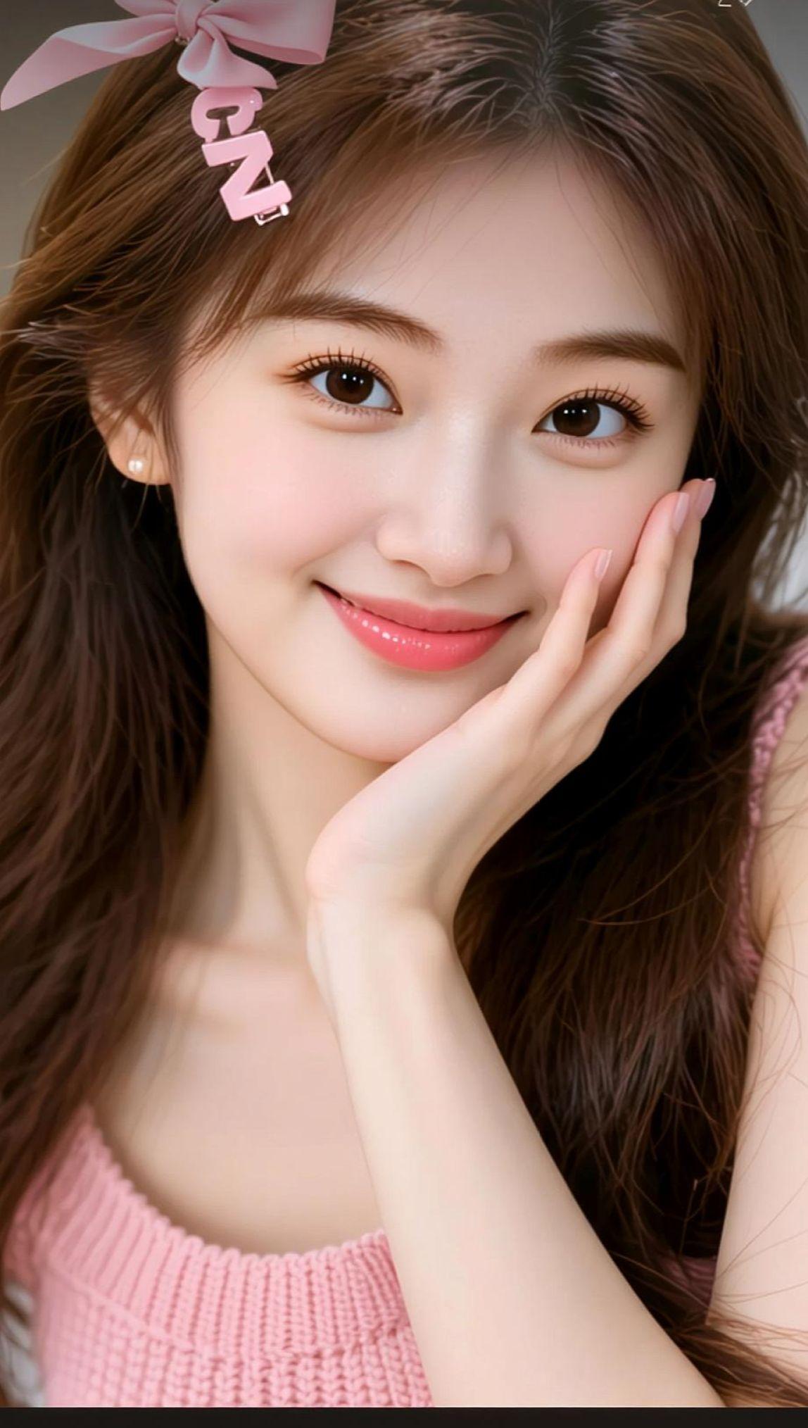 甜美生活照  高颜值 抖音ai创作