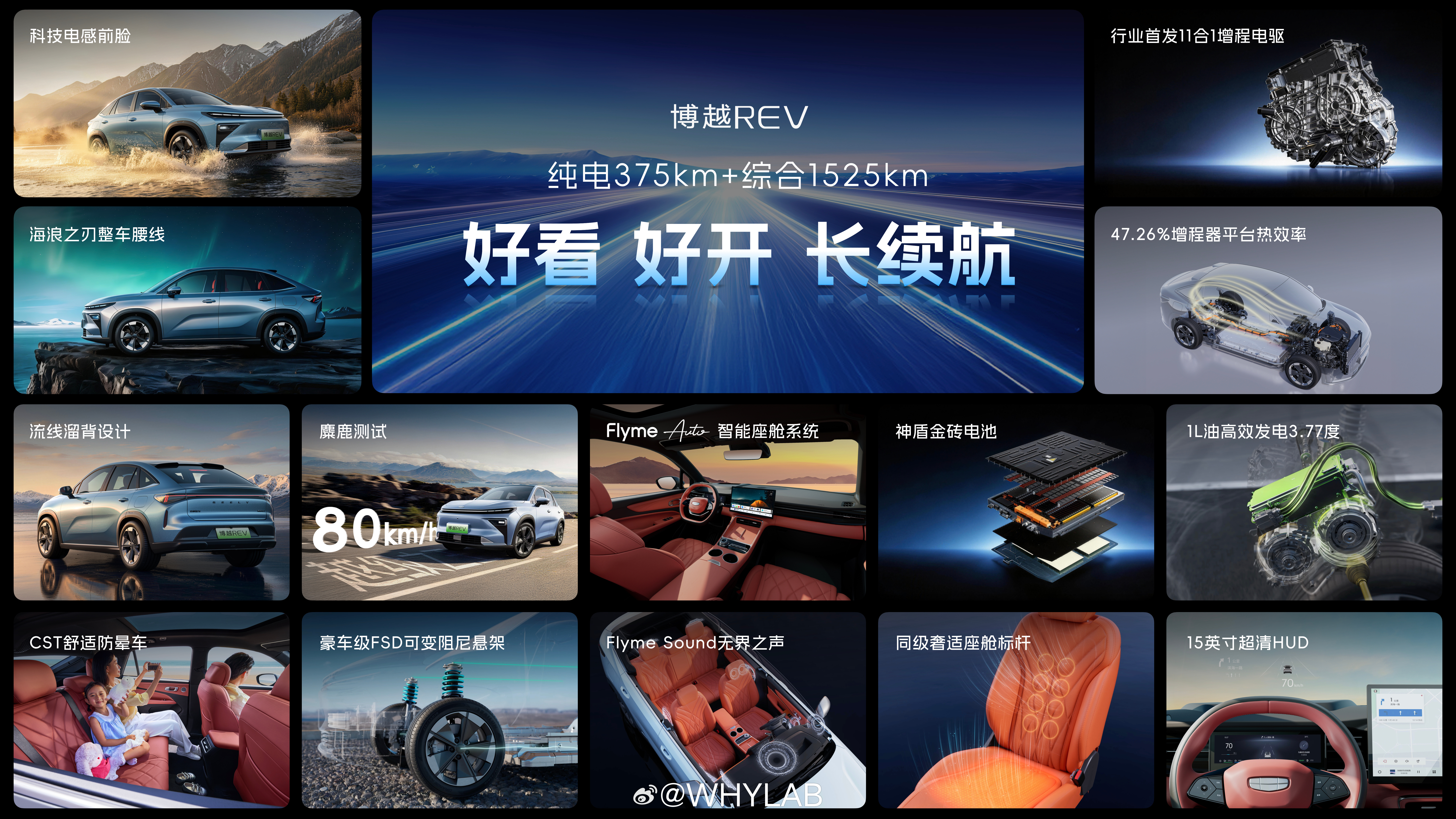 吉利博越 ERV 正式发布，220km 长续航智享版 10.79 万元、220k