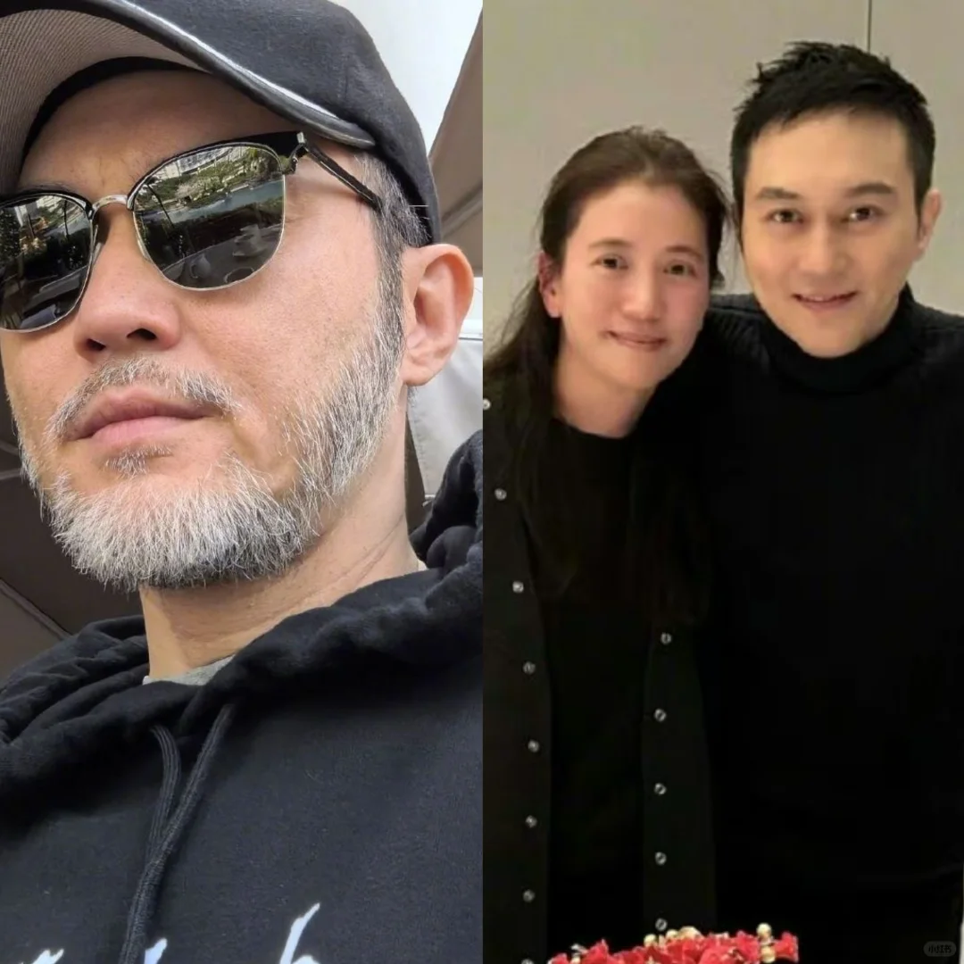 张智霖这个老妖精，胡子一刮头发一染又变回鲜肉了～