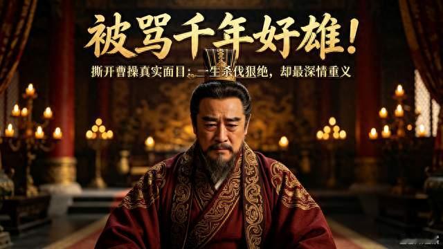 被骂千年奸雄！撕开曹操真实面目：一生杀伐狠绝，却最深情重义！