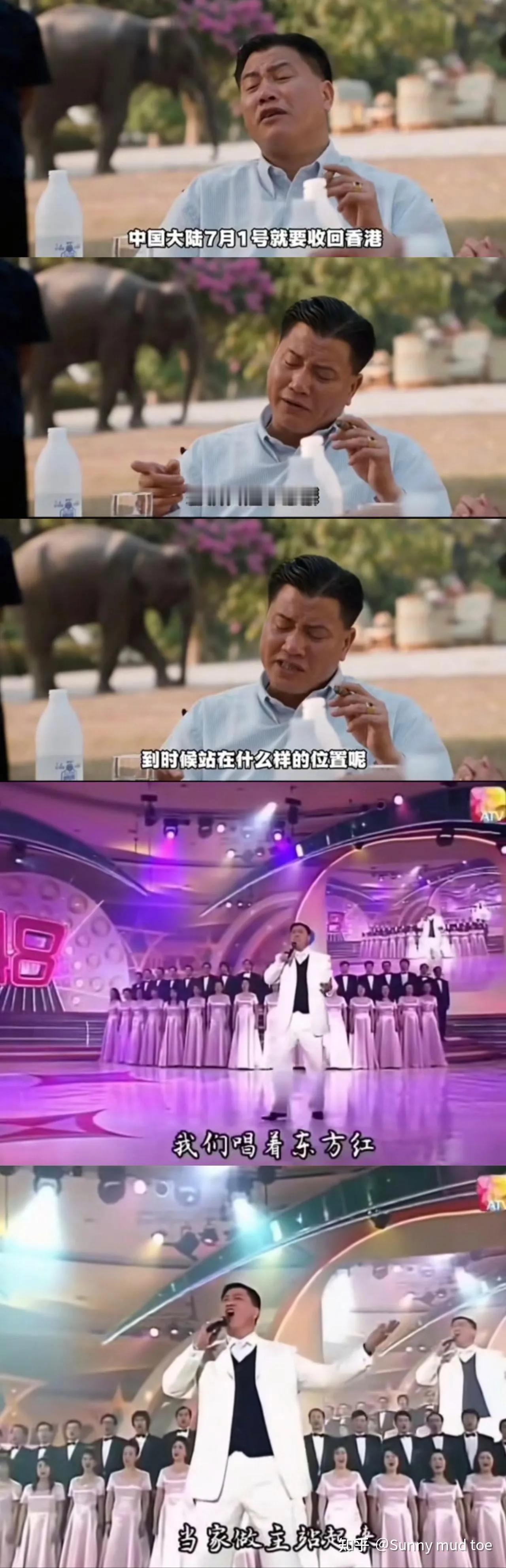97年香港回归前夕，万梓良忧虑发问：回归后“洪兴”该何去何从？