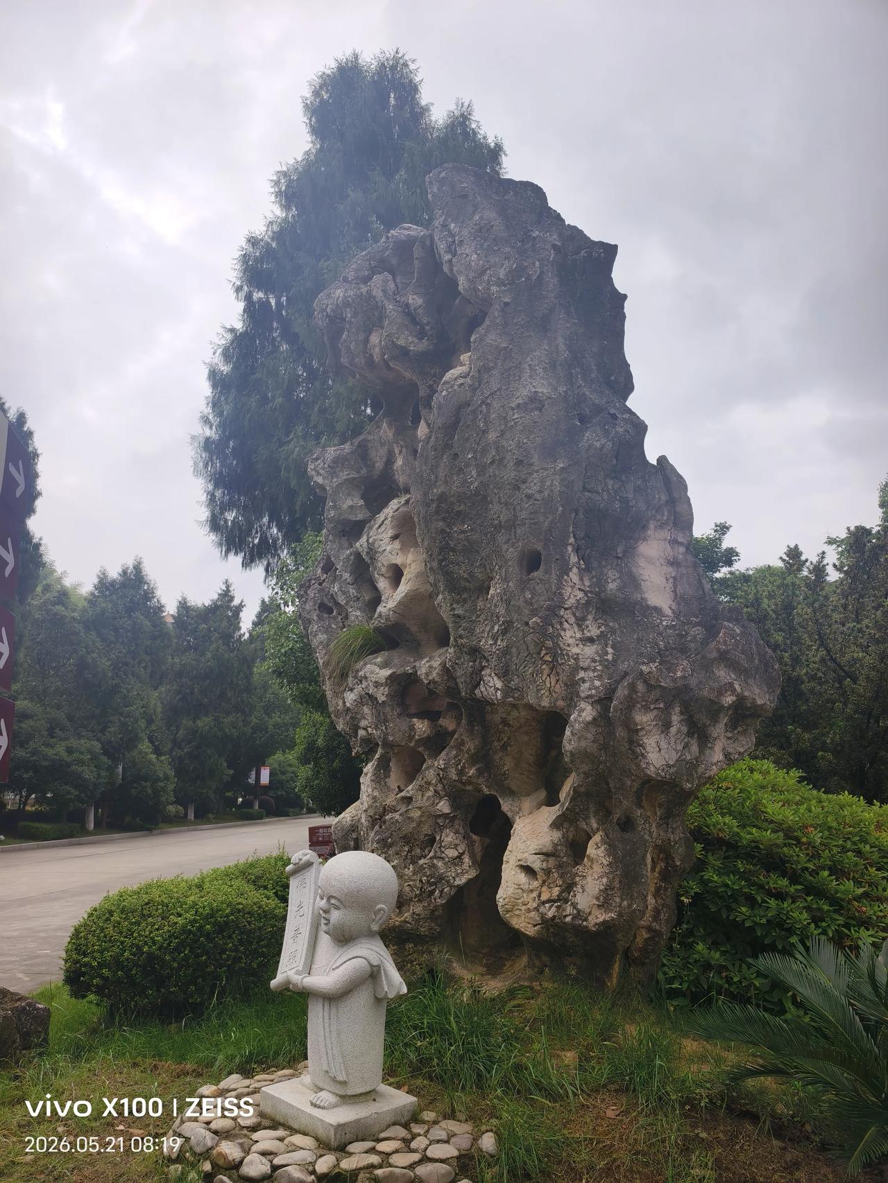 真心话茶局宜兴大觉寺的禅意山石自带宁静氛围感，漫步寺中，风里都是慢悠悠的平和与清