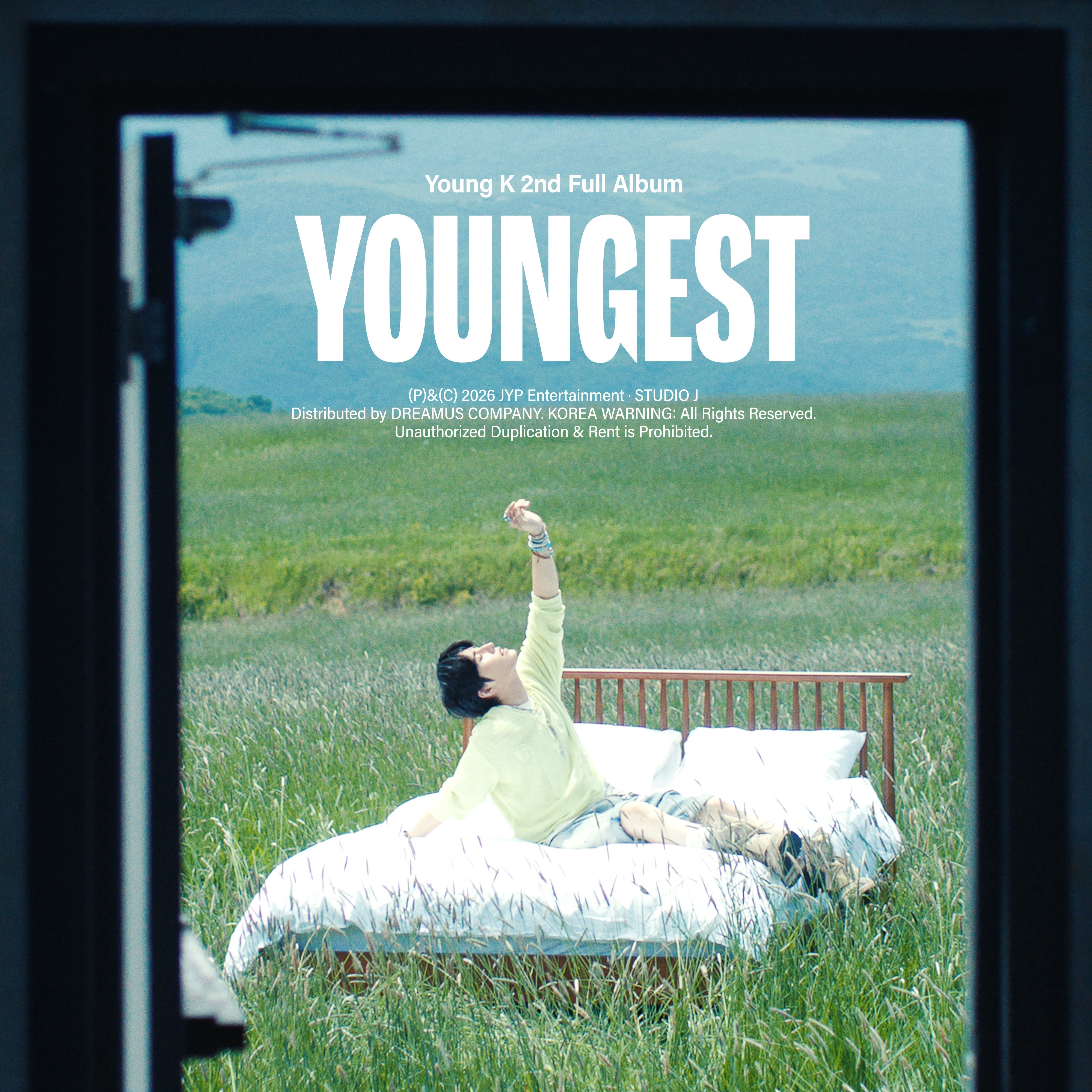 Young K新专辑15首收录曲全部进入Melon TOP100榜✅kpop一夏