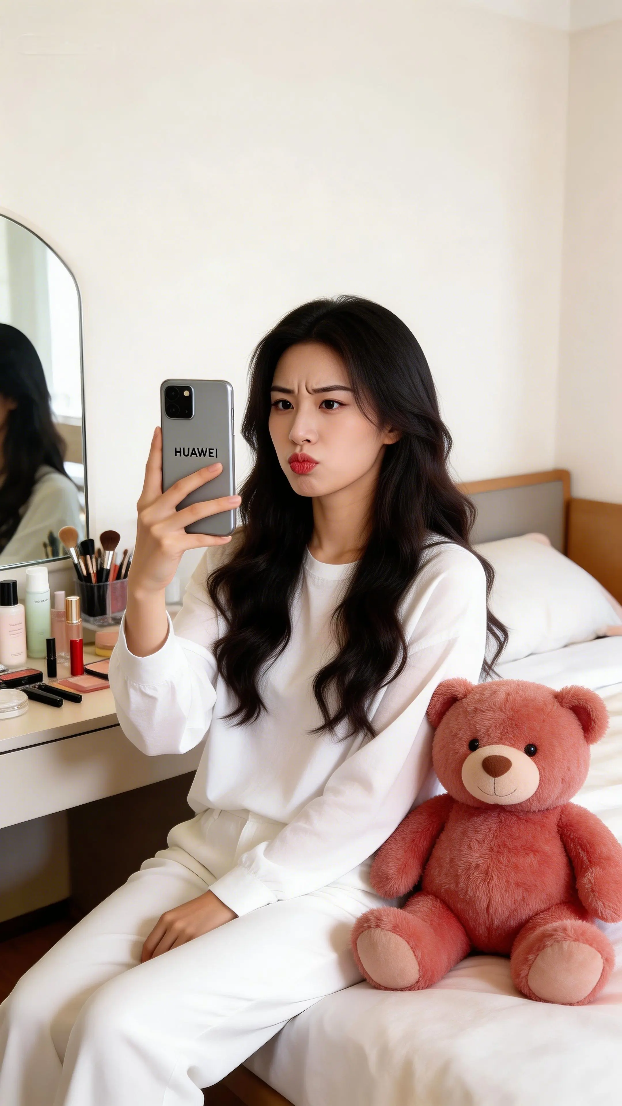 白衬衫+白裤子，是春天的温柔呀🌿 简单就是高级感的密码～