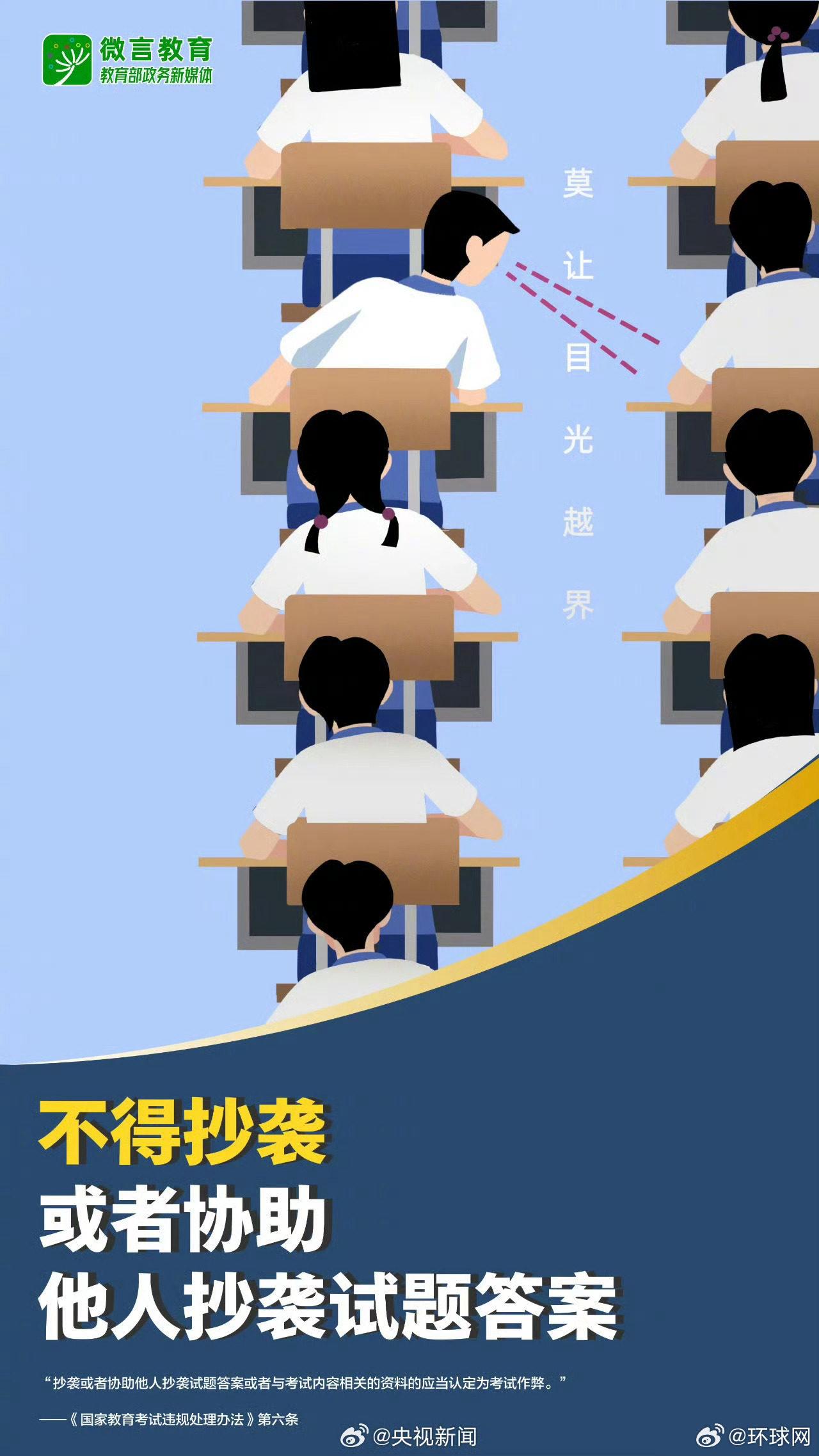 #高考草稿纸切勿带出考场#【转发！#高考牢记4个不得#[话筒]】#距高考只有3天