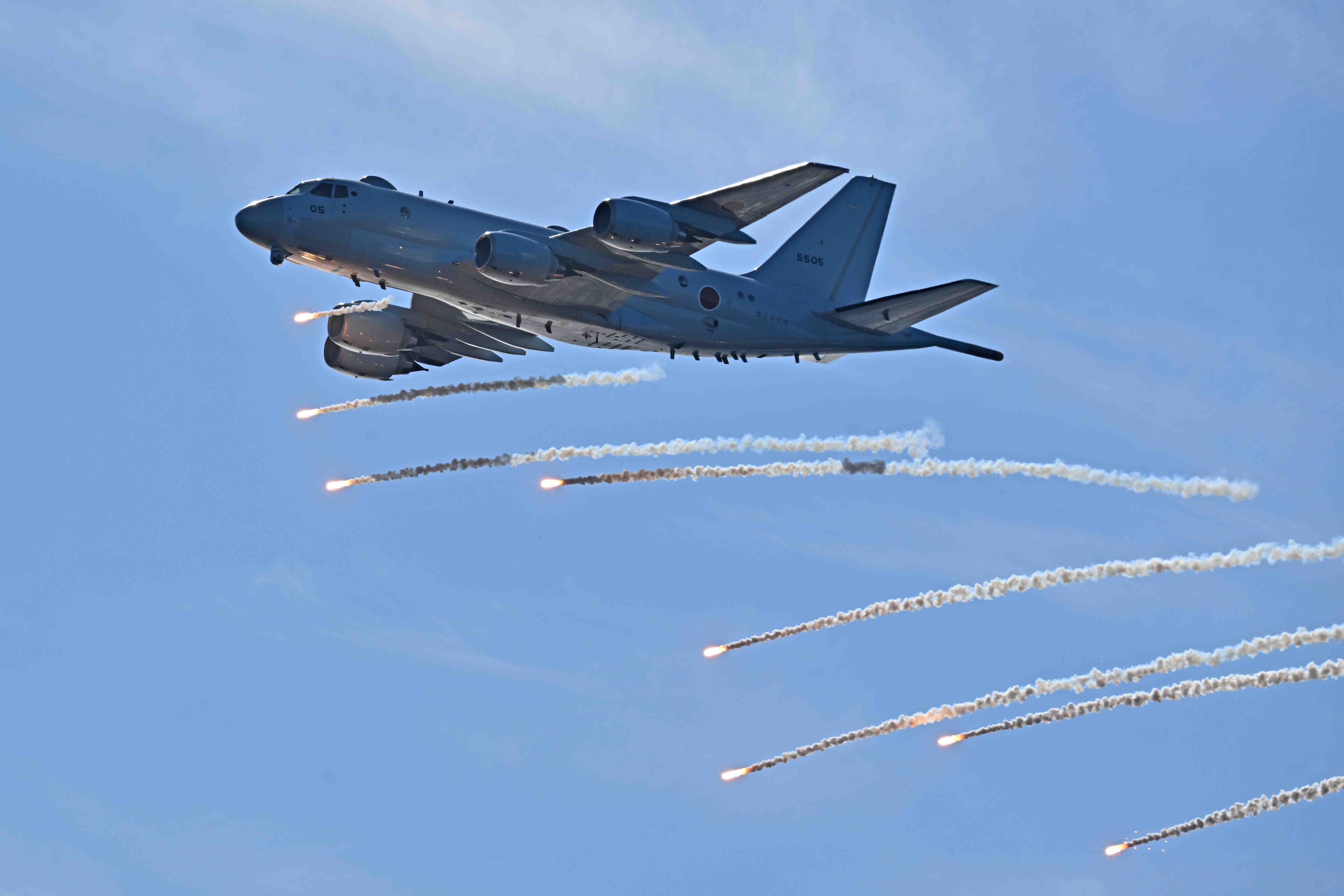 分享圖片：日本川崎重工P-1反潛巡邏機 