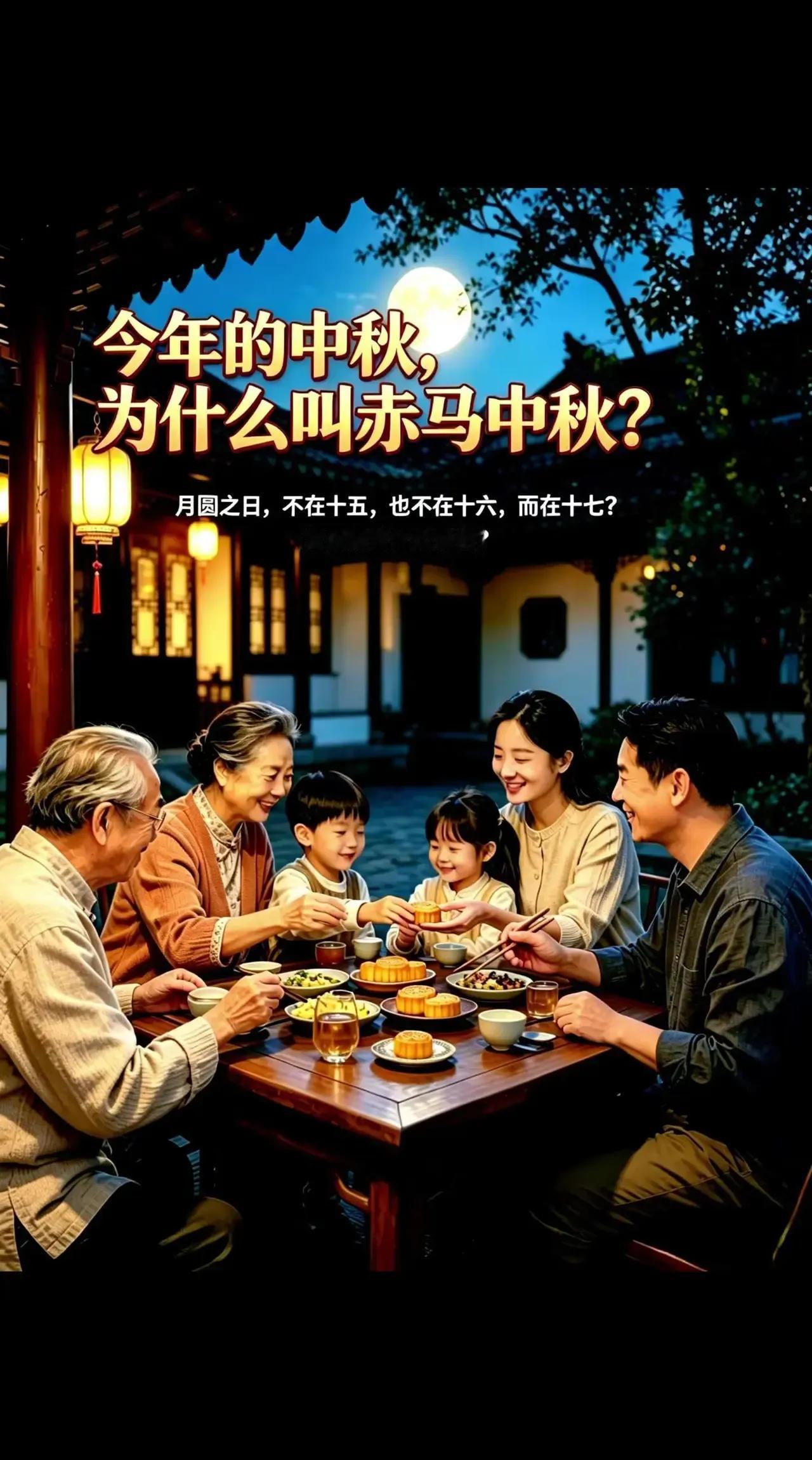 天涯共此时，举头望明月。中秋佳节，一家人团圆坐在一起唠家长，磕瓜子，甜甜的梨汁流