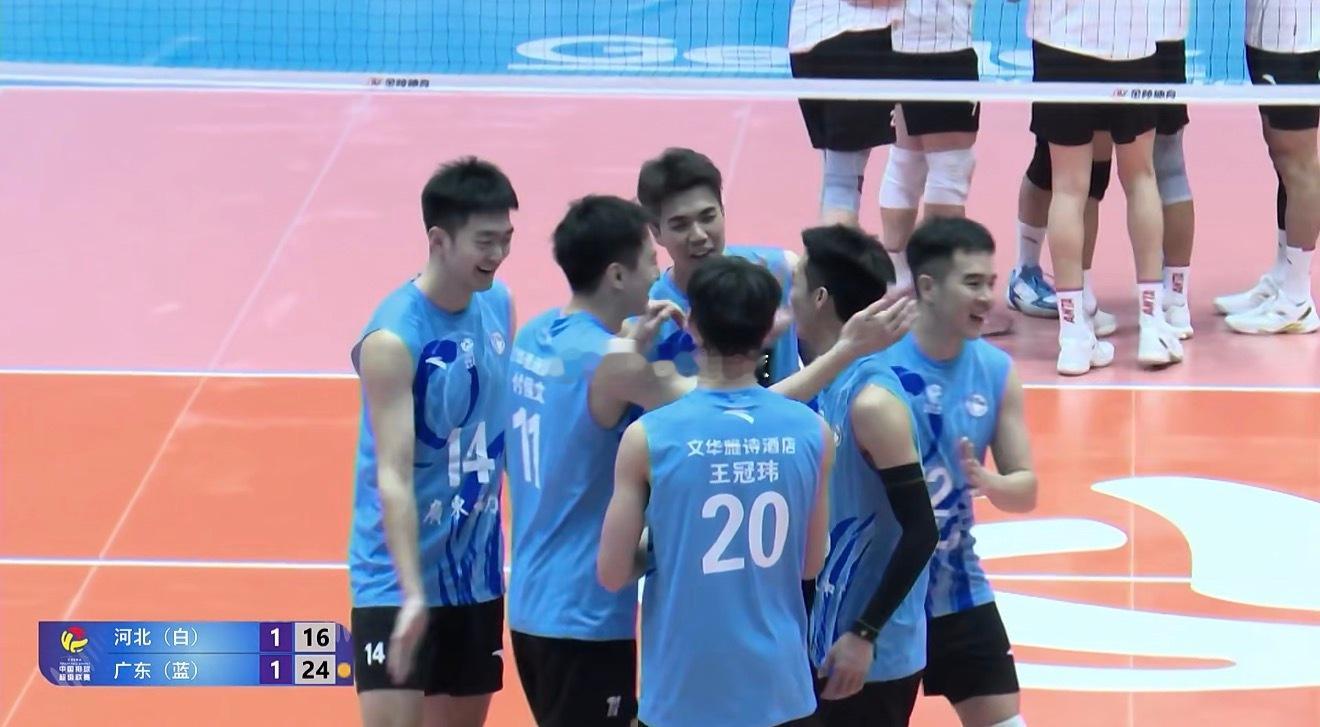 2025-2026中国男排超级联赛A级第一轮河北保定沃隶vs广东台山和力第三局：
