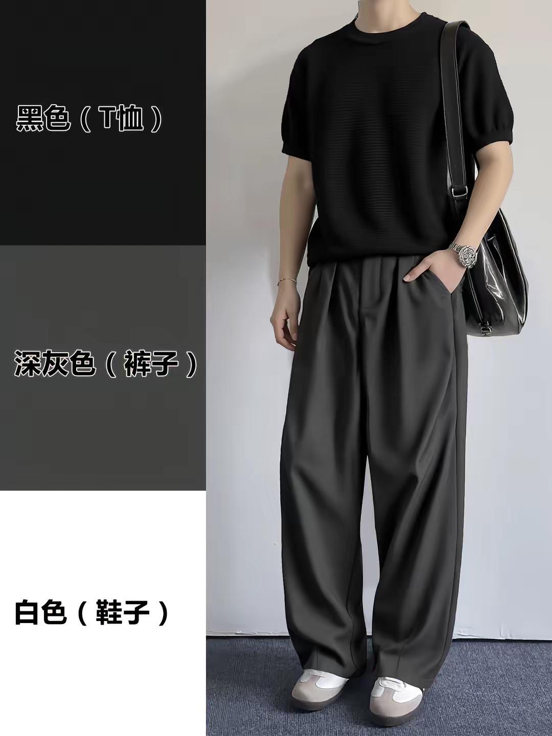 男生穿搭 简单干净就够了。夏季穿搭 短袖t恤 春季穿搭 衬衫穿搭