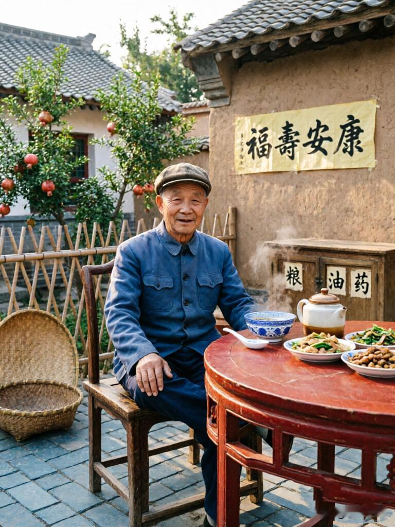 今天下午，村里相熟的五保户好友打牌没座，来我家唠嗑。我忍不住问他现在每月能领多少