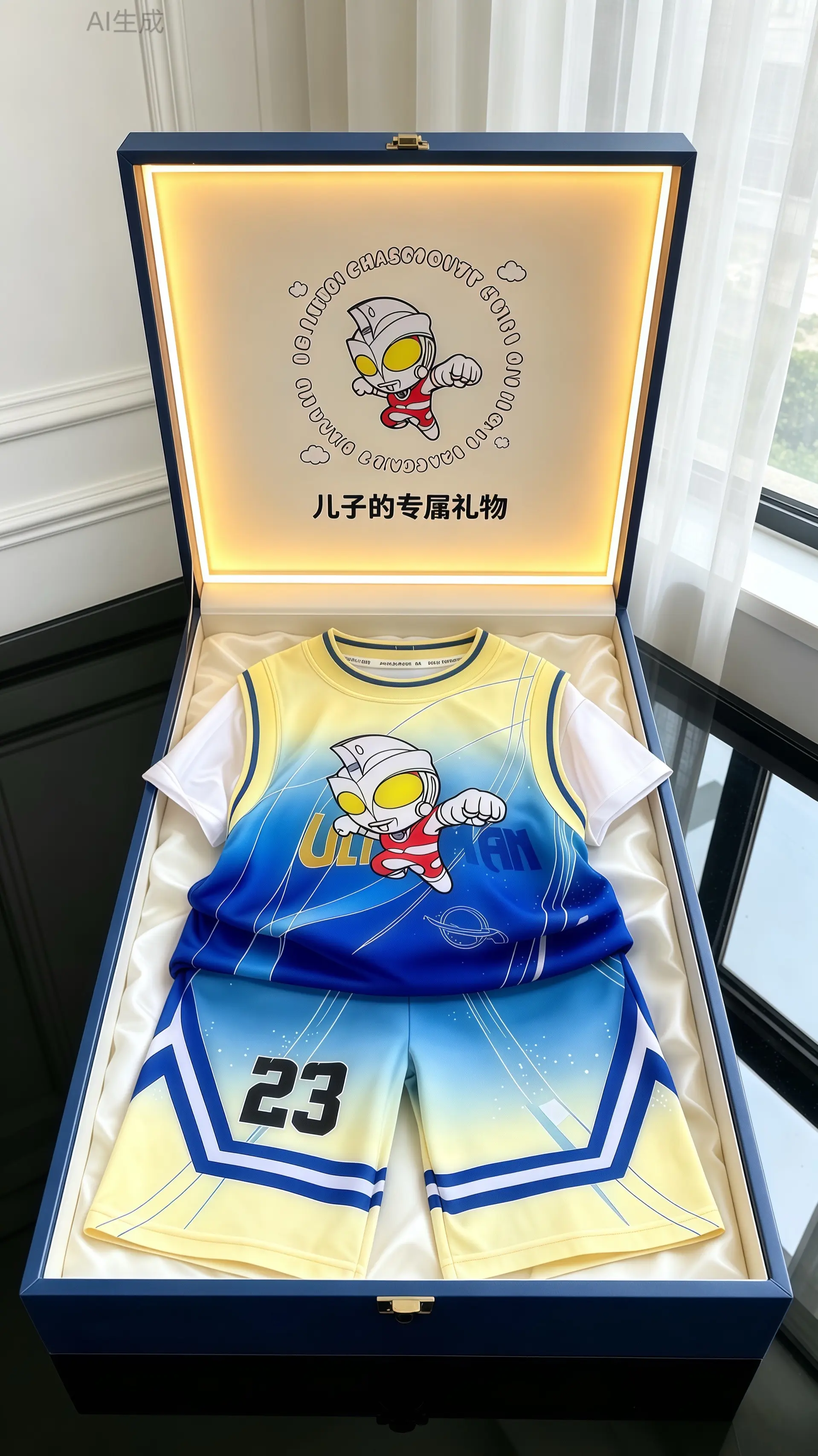 男宝穿搭 奥特曼男童套装 哪个奥特曼是你的光 我就是这条gai最亮的仔...