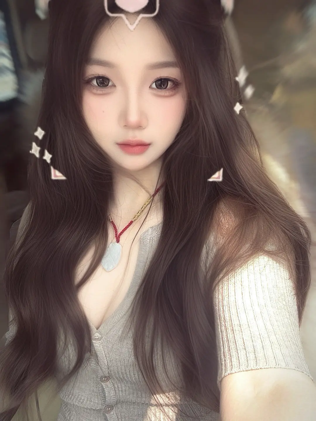 不健身的时候 偶尔也当个美女。