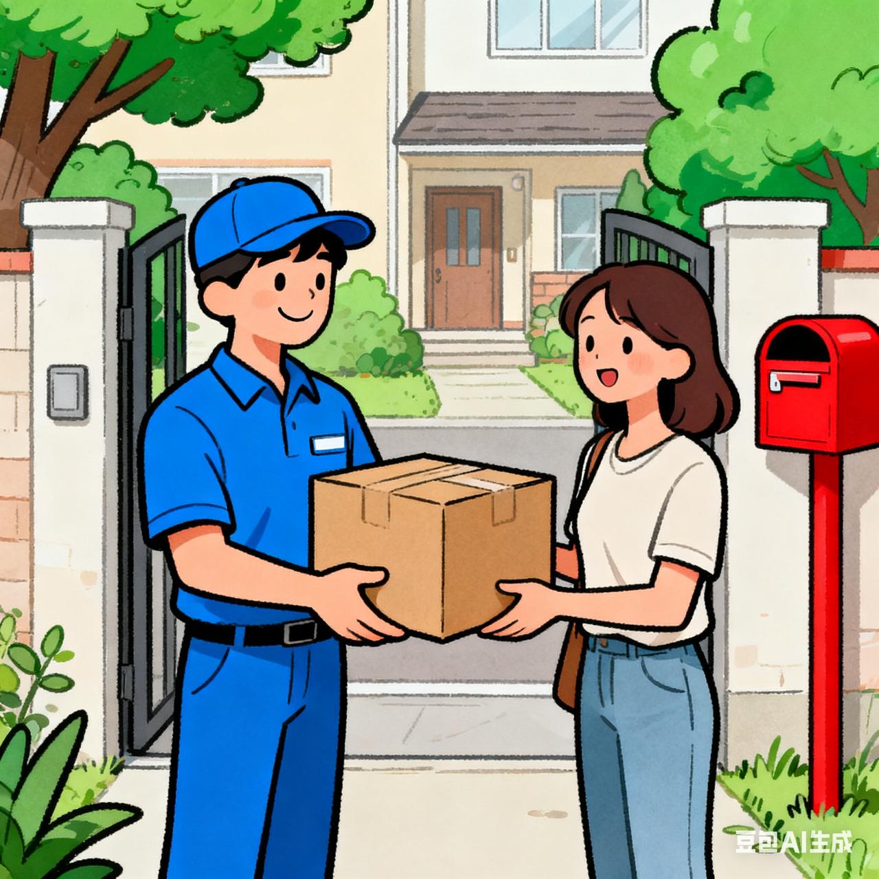 上联∶古有快马送信，请对下联今有快递送物