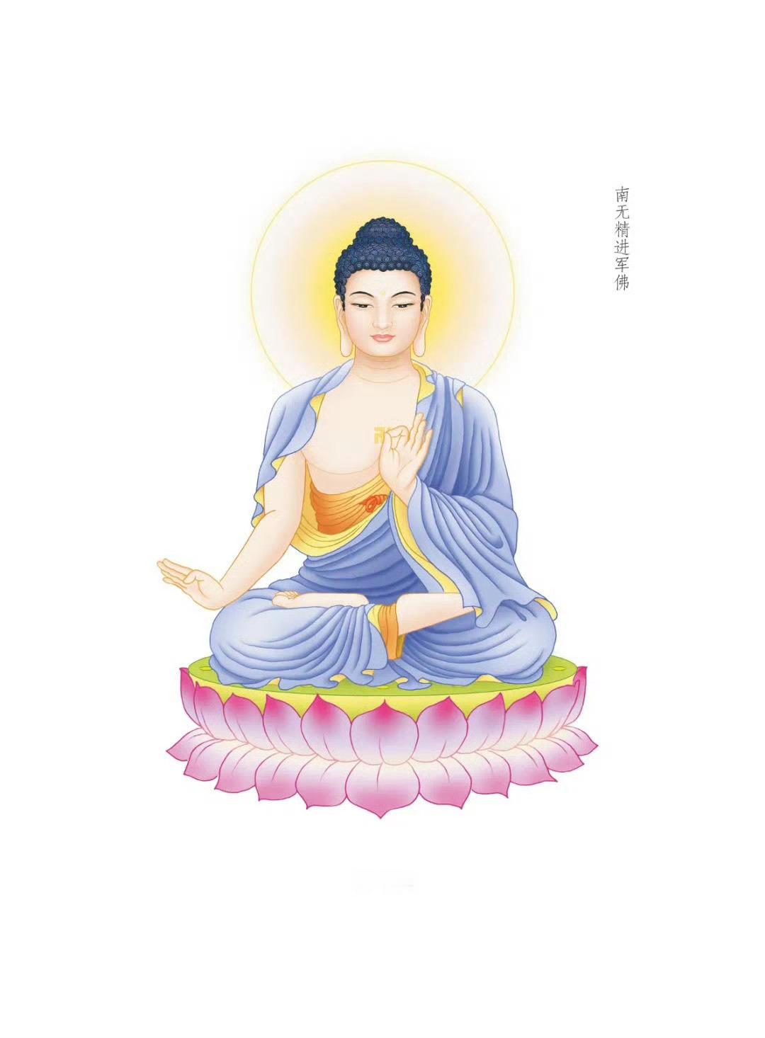 晨起礼佛 顶礼三十五佛之南无精进军佛 转发分享，点赞祈福，祈愿前途光明！心想事成