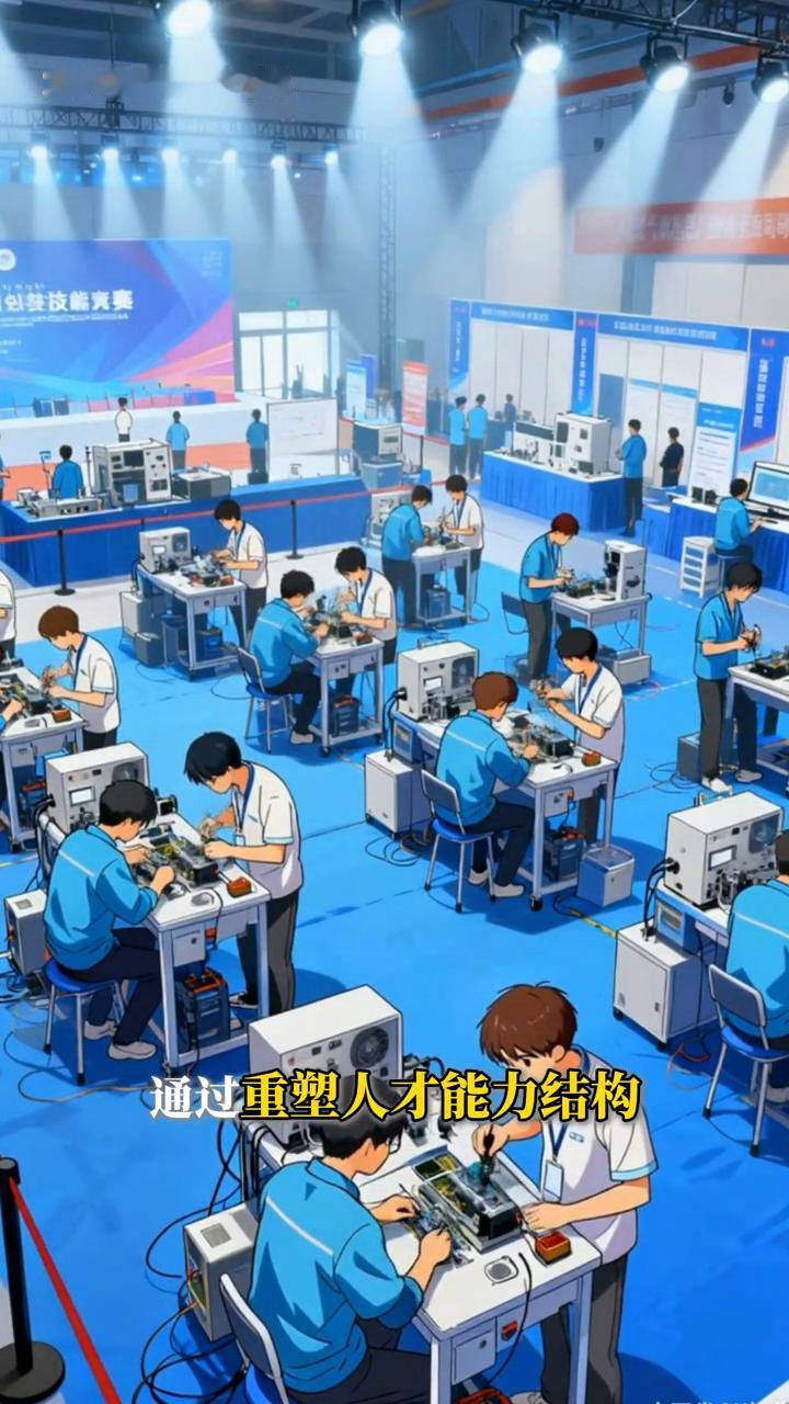 一分钟让你懂经济。
经济学家万喆说。
从传统工匠到数字匠人，人才结构正在发生什么