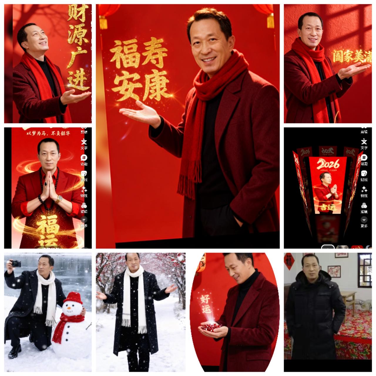 自己动手制作的照片拼图