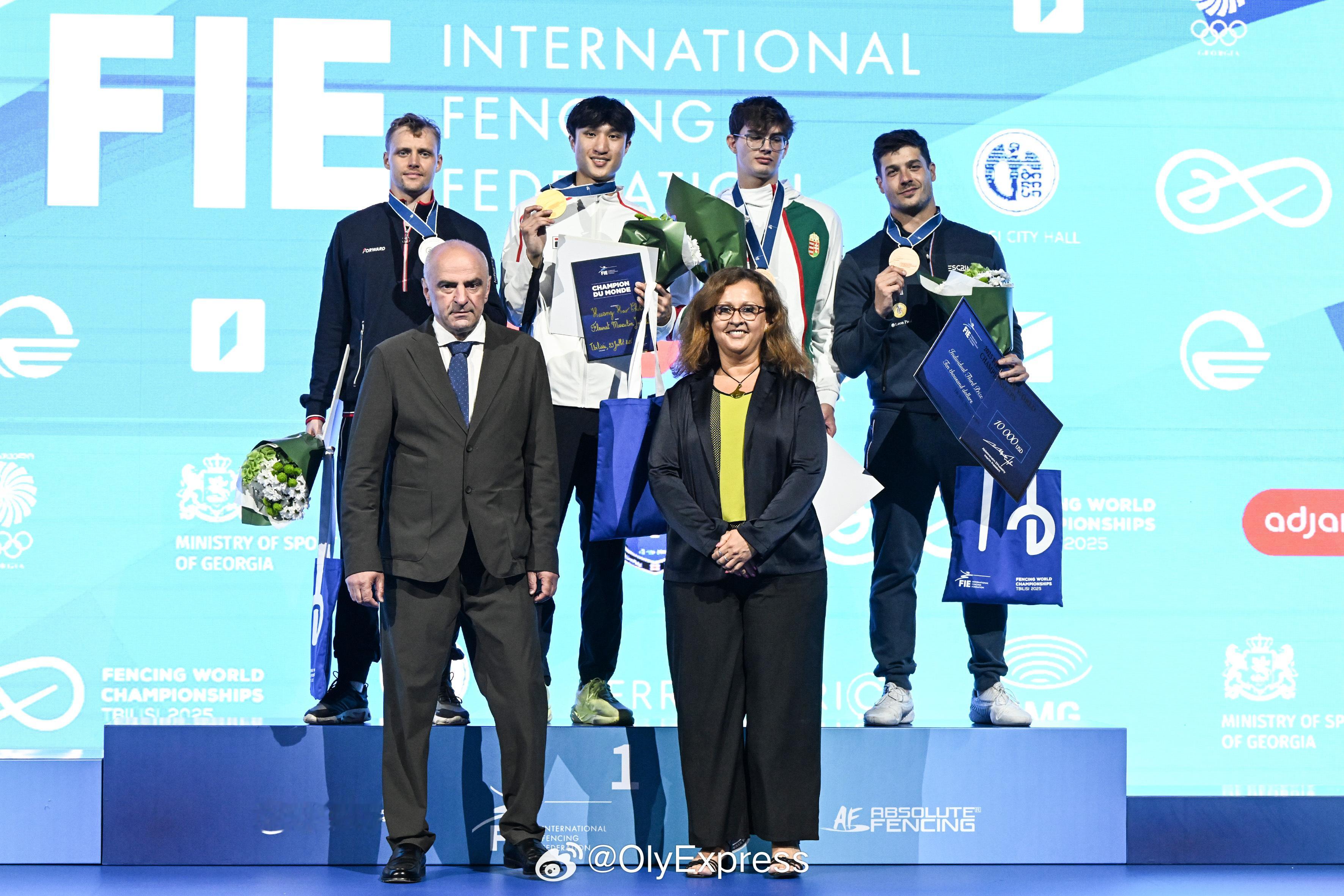 【击剑世锦赛中国香港男花称王 乌克兰女重封后】国际体坛战报速递 7月23日格鲁吉