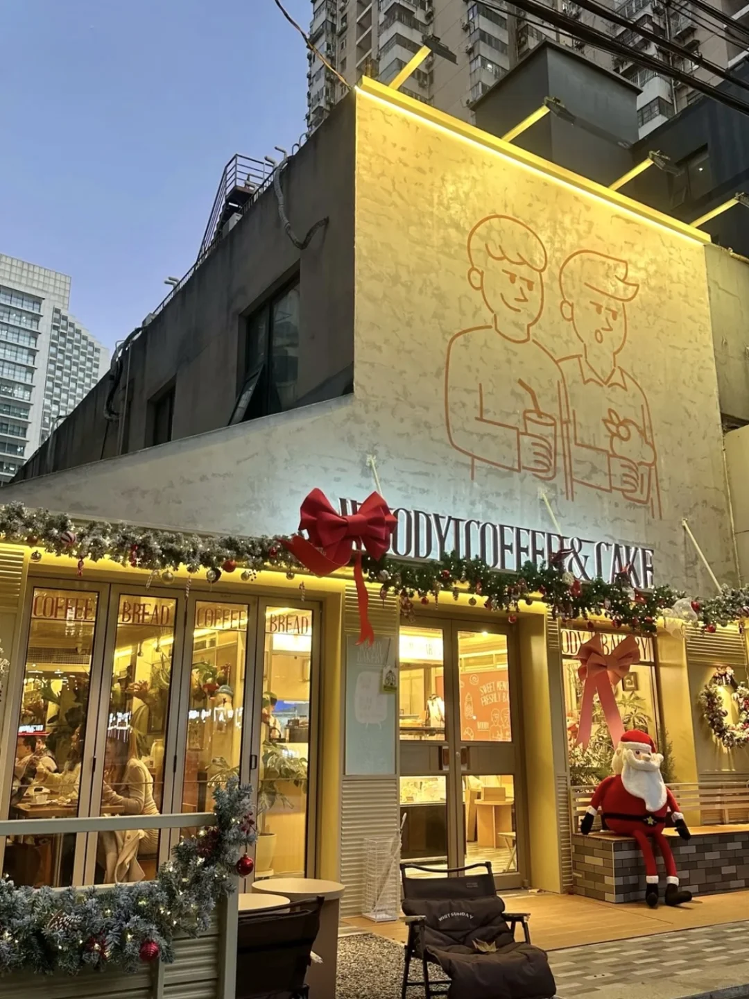 南京不愧是你！圣诞氛围⭐️赢麻了🎄
