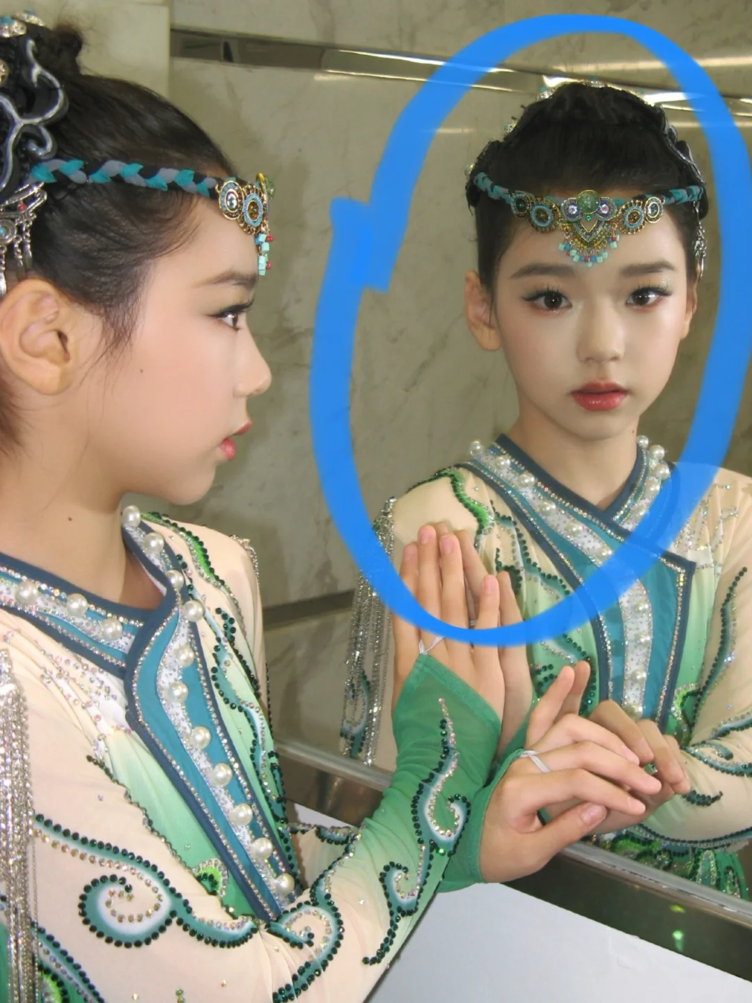 虽然只是小学生，但真的好美！好有韵味